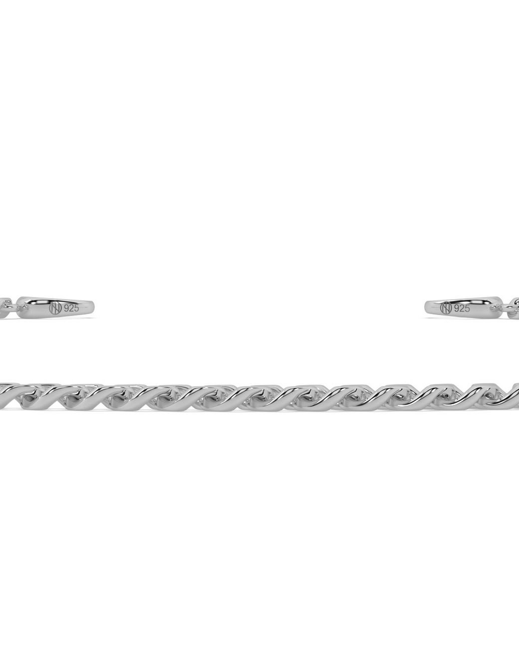 Onia Metallic Baby Cuban Link Long Chain Waist Chain
