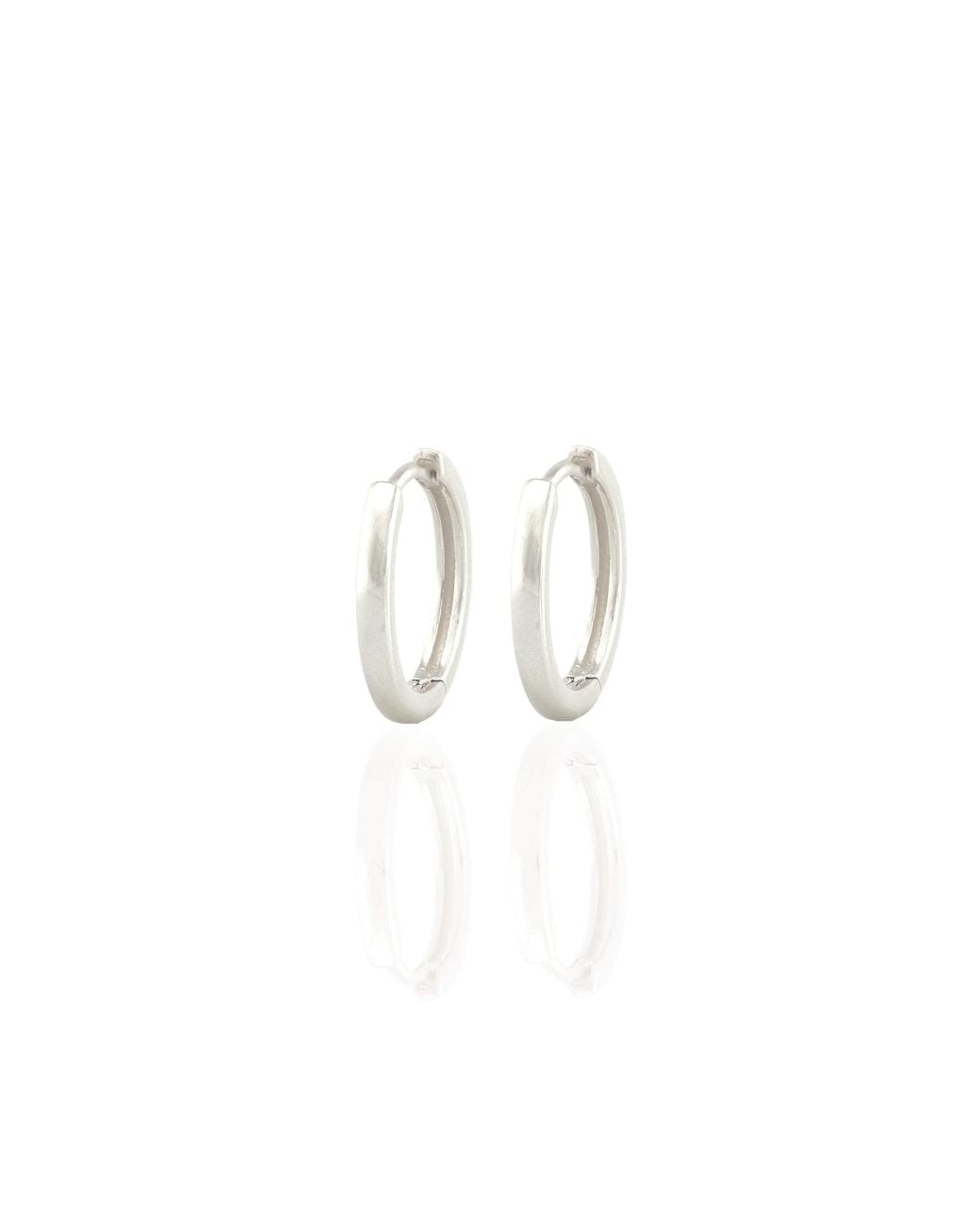 Kris Nations Metallic Sunny Side Hoop Earrings Vermeil