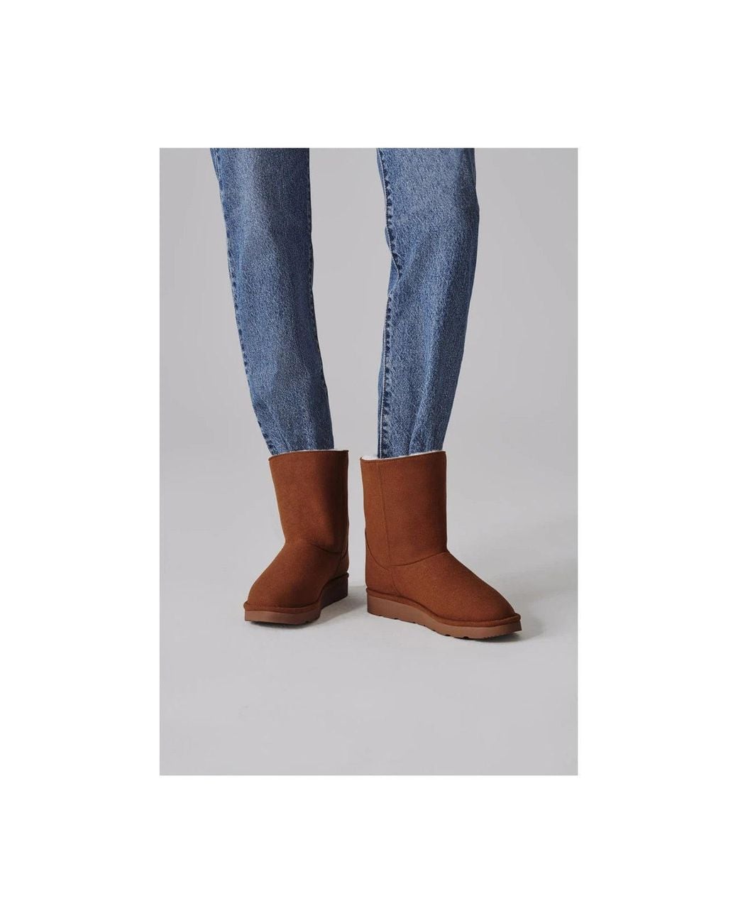 The New Orchard Brown Classic Vegan Medium Boots
