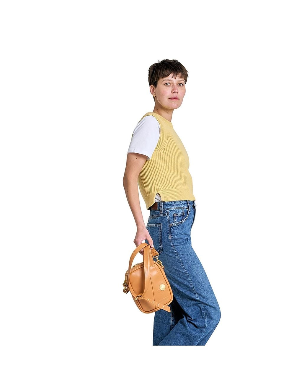 Milla Von Cosy Brown Crossbody Bag Flex