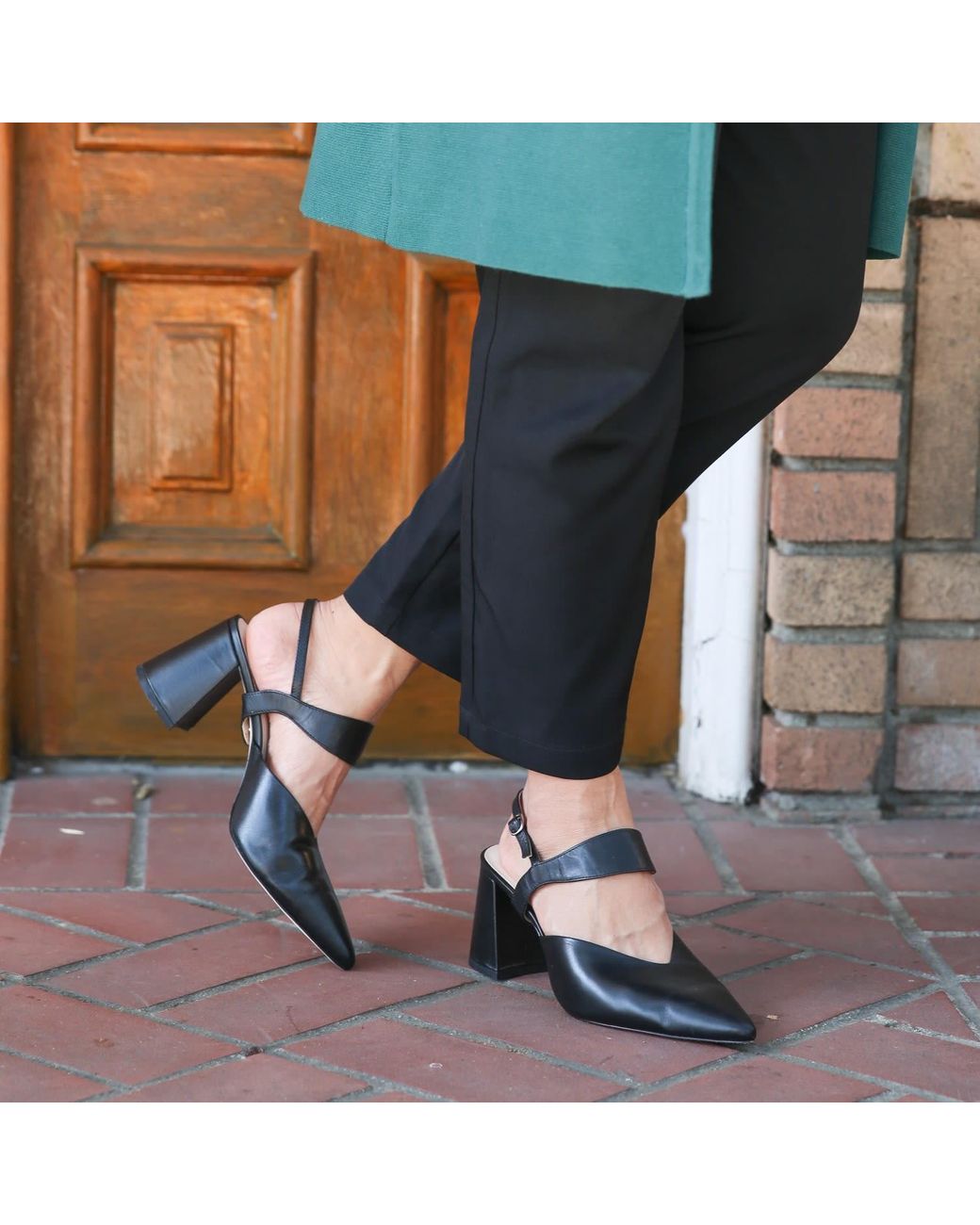Alterre Black Elsie V Mule