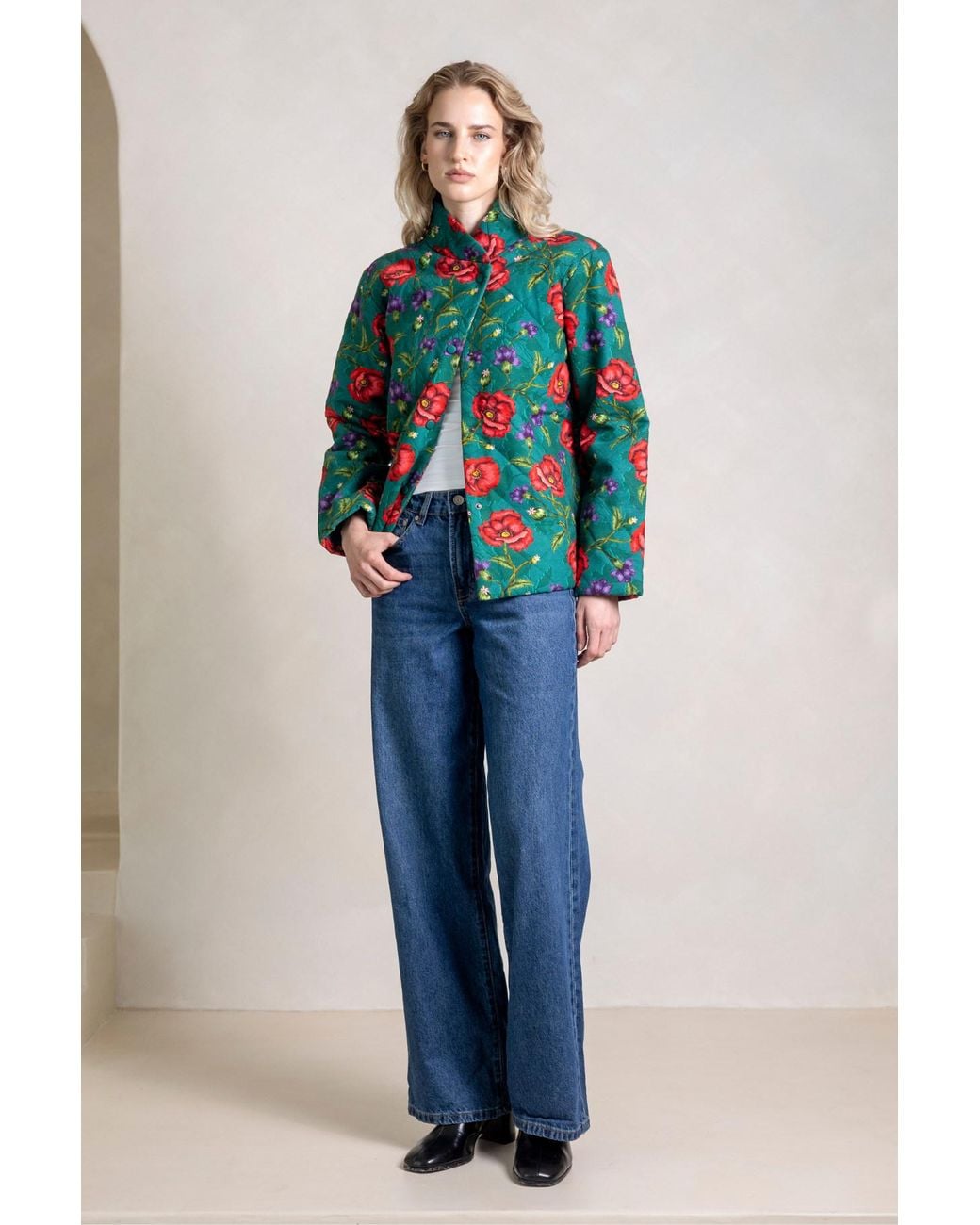 Raishma Green Willow Jacket