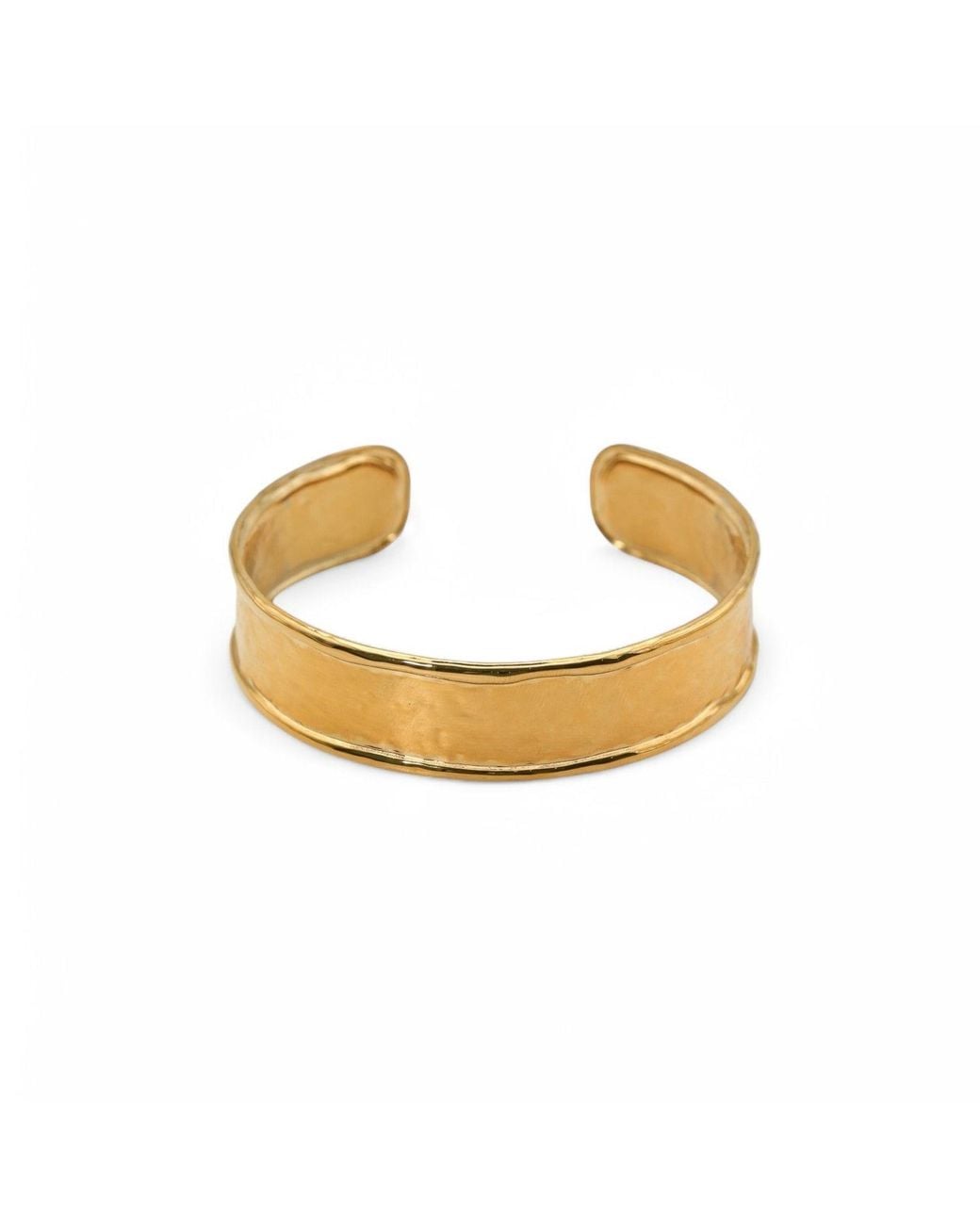 Miss Cecilia Metallic Molten Cuff Bangle Bracelet