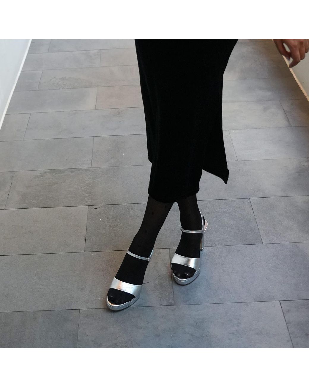 Alterre White Jackie Lo Platform