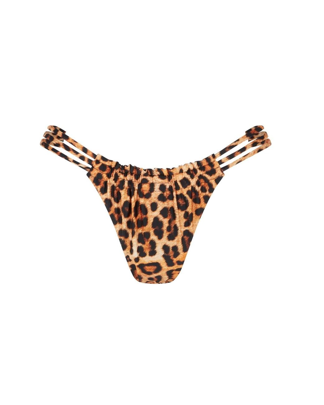 Room 24 Brown Cali Bottom Leopard/black Reversible