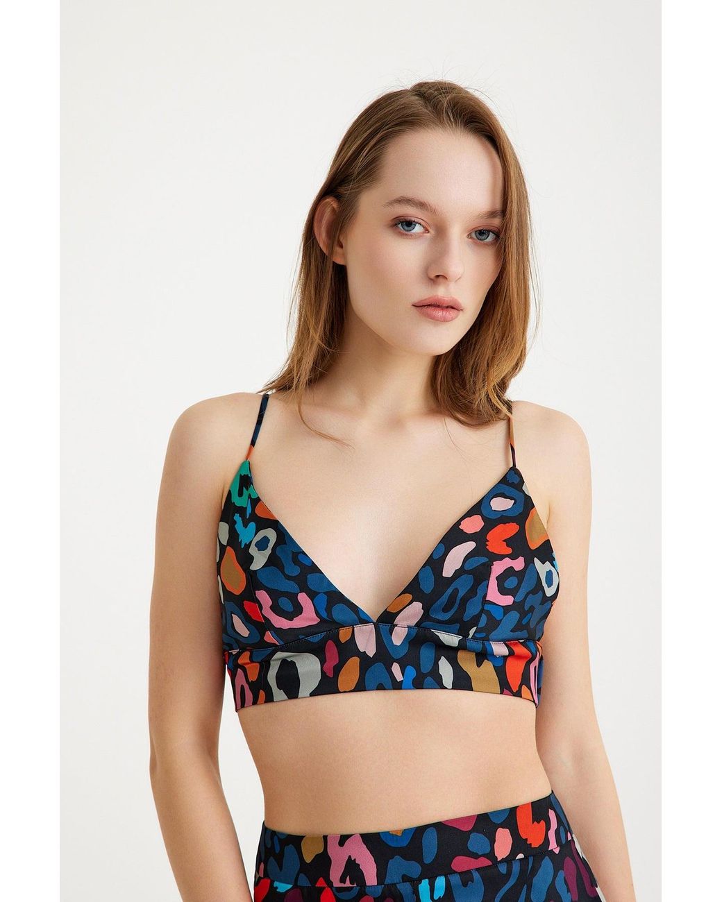 Growny Blue Iro Bralet