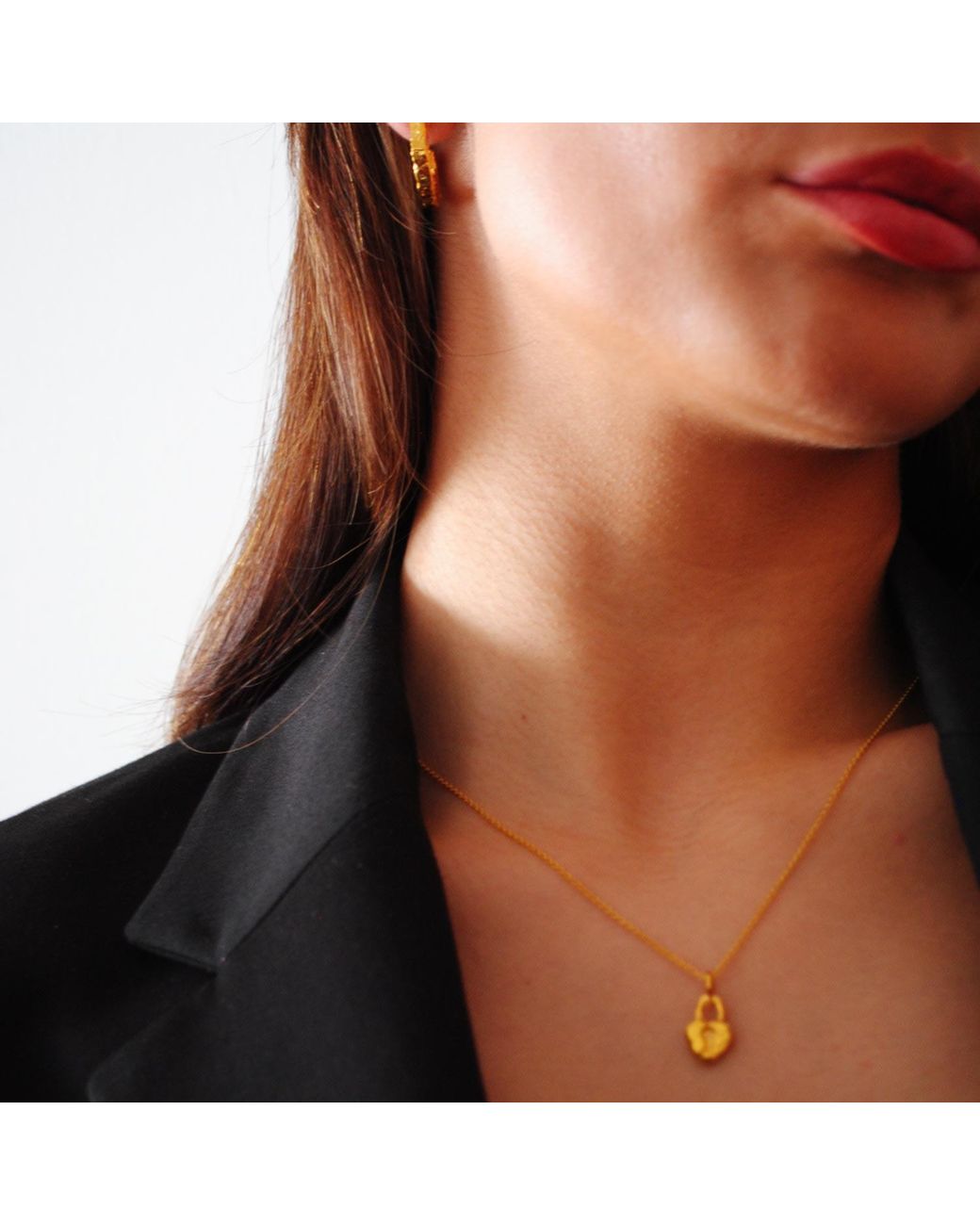 De Roms Metallic The Amor Vita Heart Necklace