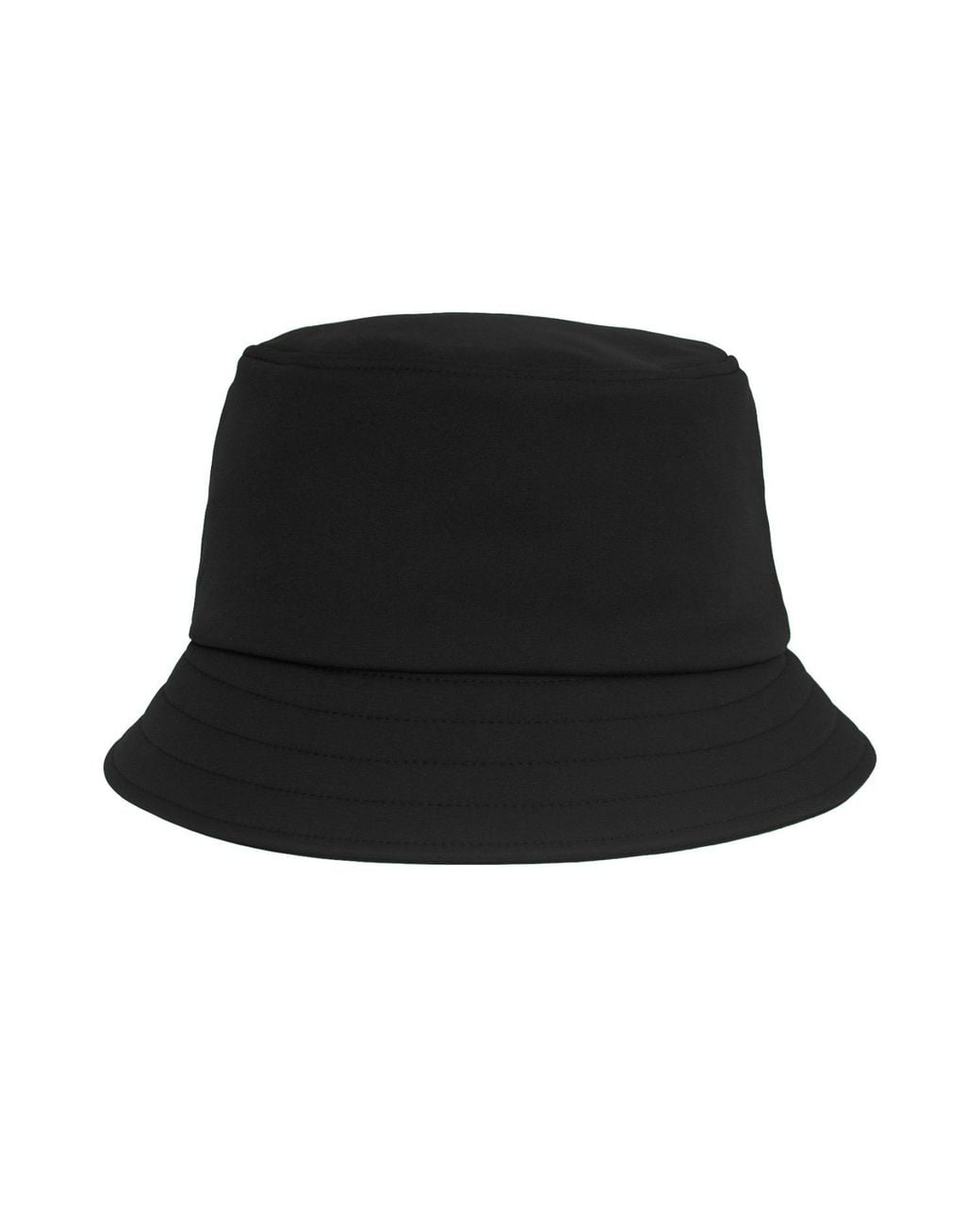 RainSisters Black Elegant Bucket Hat