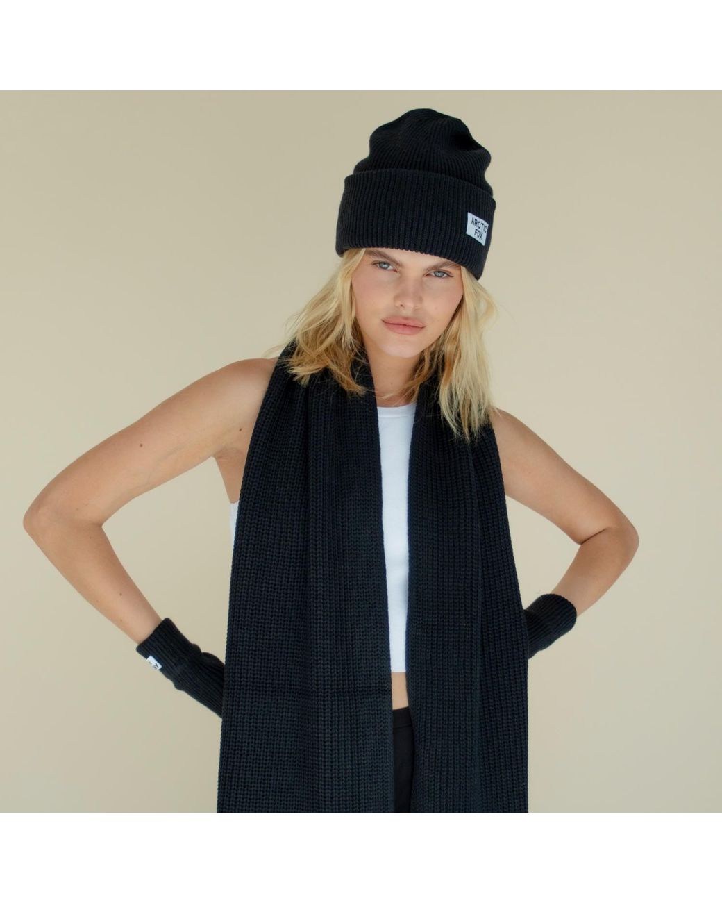 Arctic Fox & Co. Blue Recycled Bottle Beanie