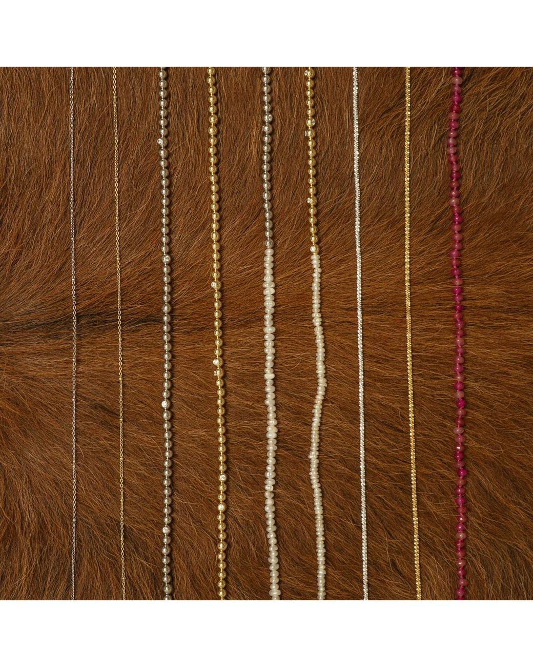 Martina Rozenberg Smira Jewelry Metallic Brisa Necklace