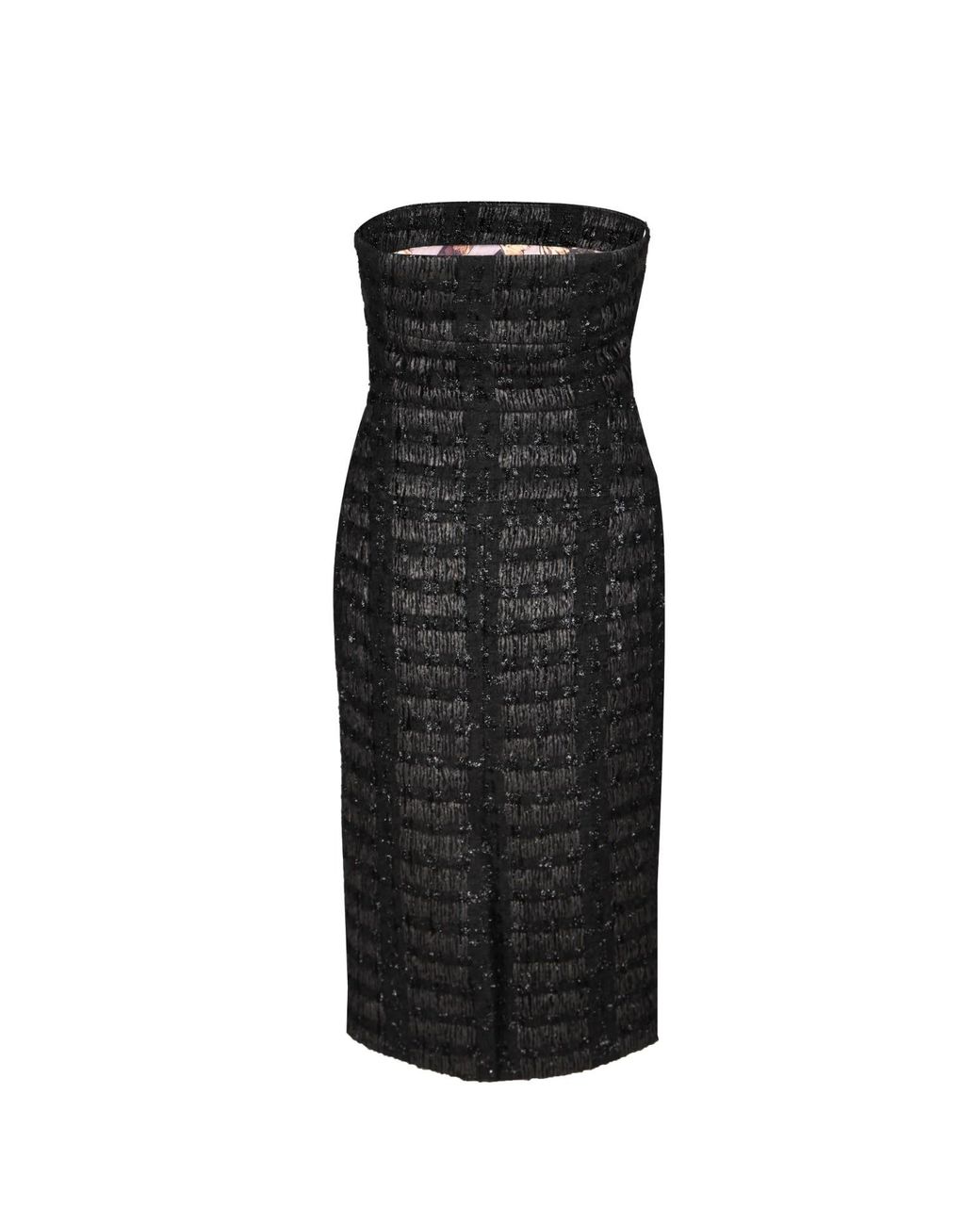 RUE AGTHONIS Black Lendemain Dress