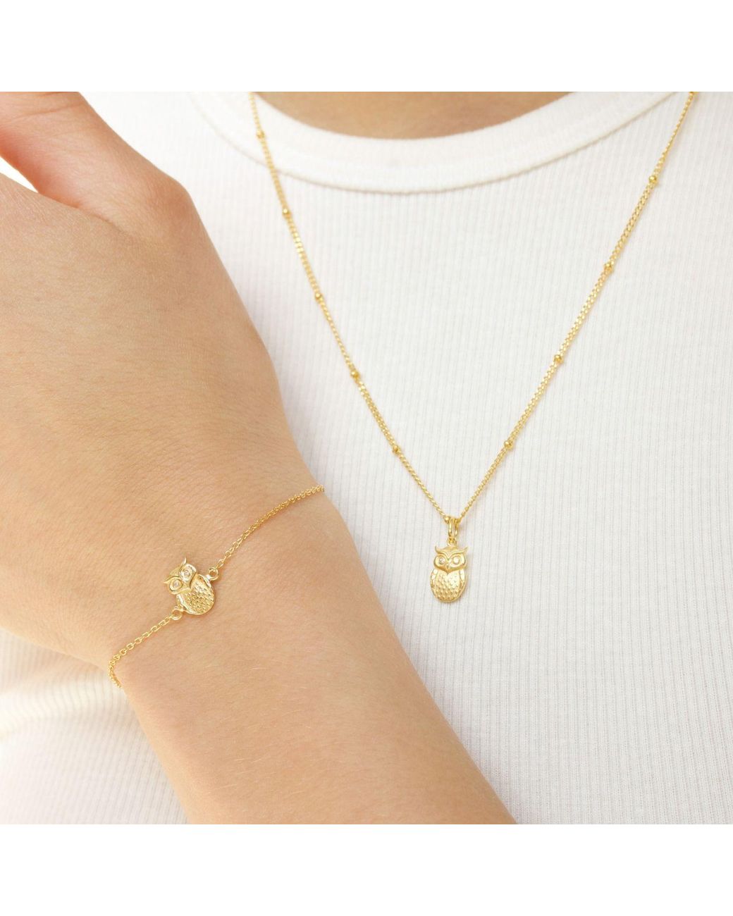 With Love Darling Metallic Wisdom Necklace