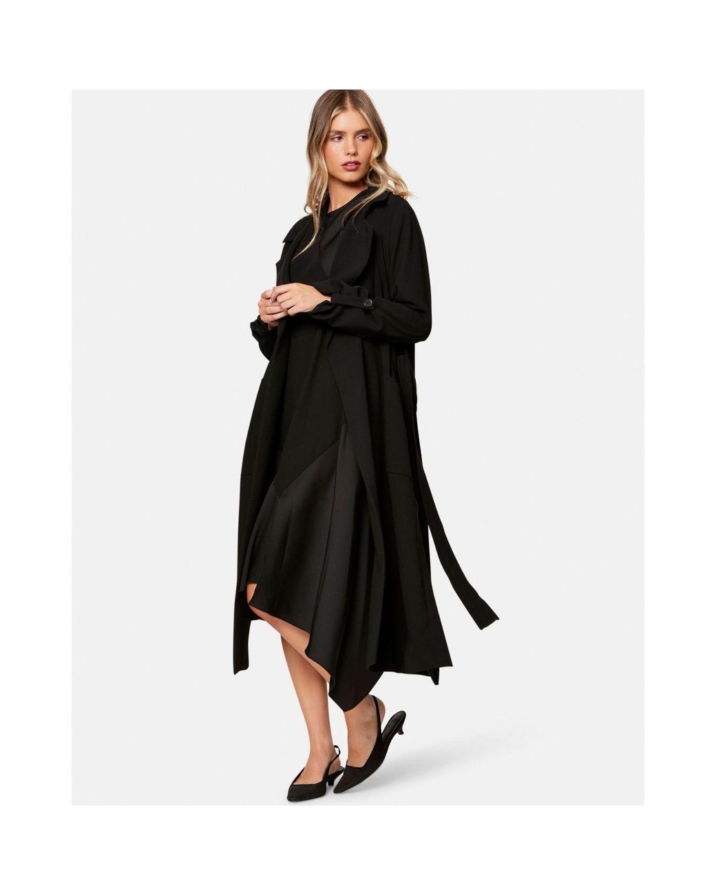 Helen Mcalinden Black Carmin Crepe Dress