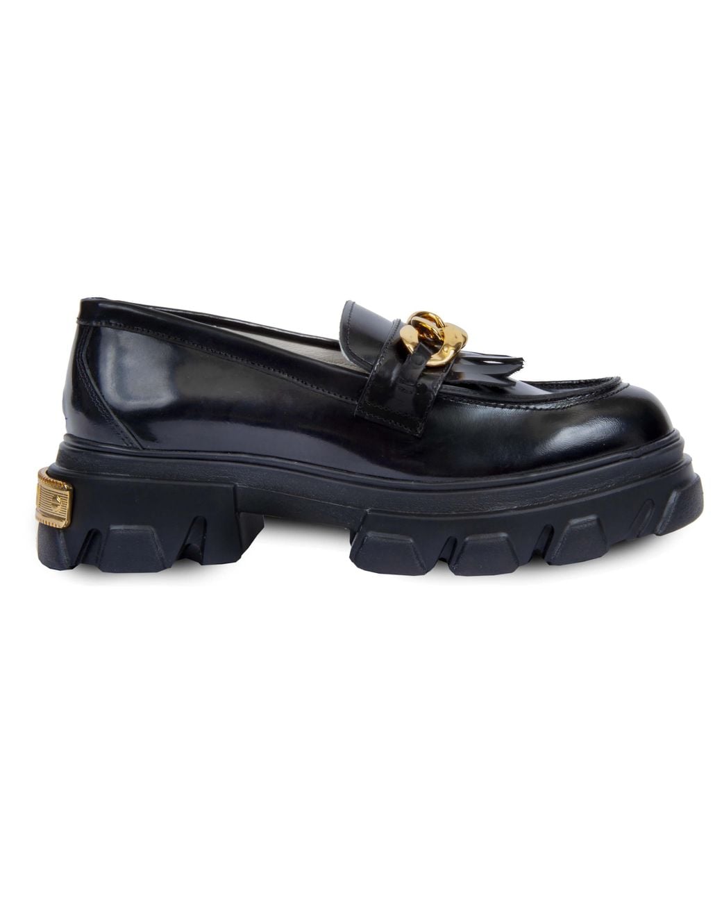 Urbnkicks Blue Chain Loafer