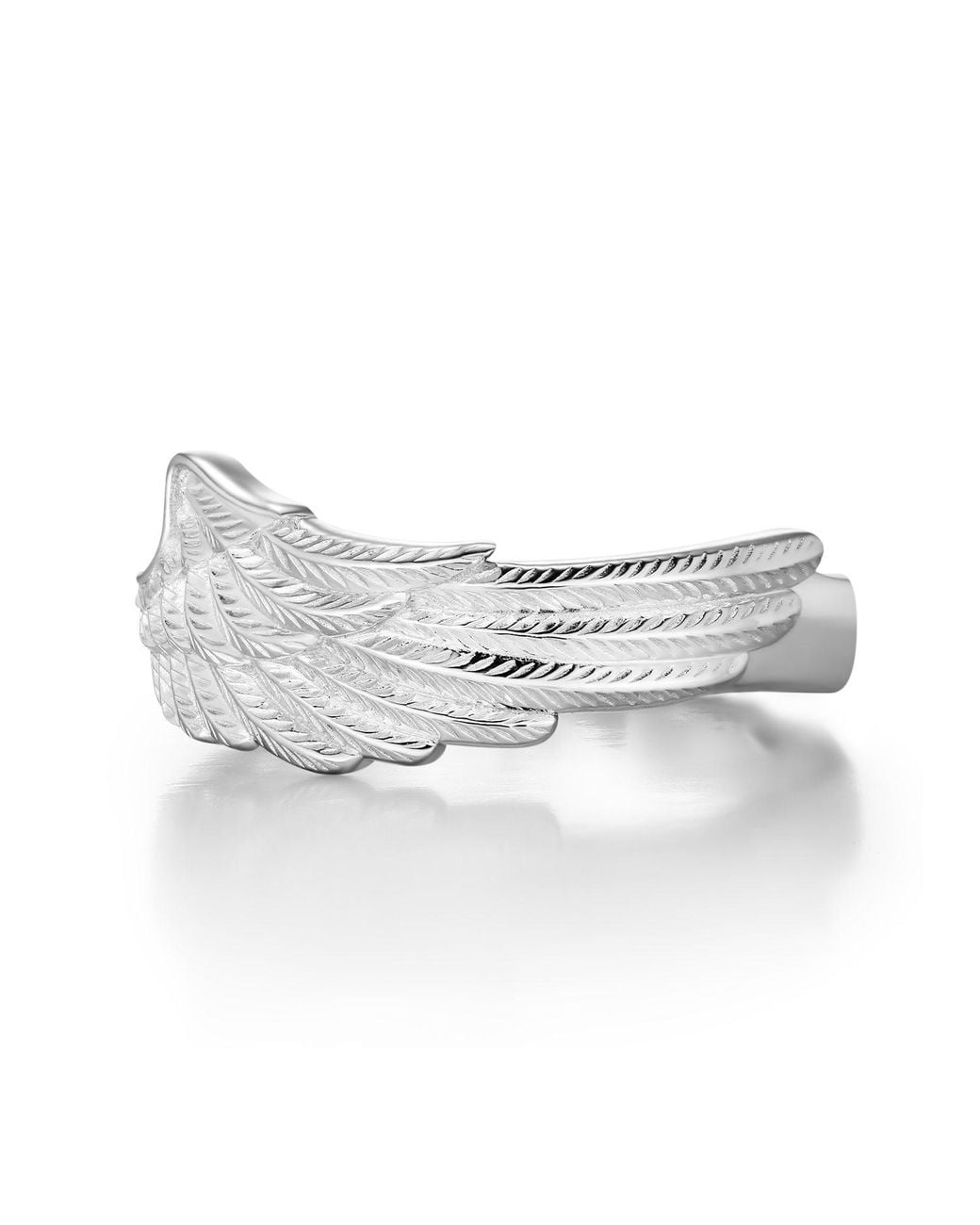 Azura Jewelry New York White Angel Guardian Ring Vermeil for men
