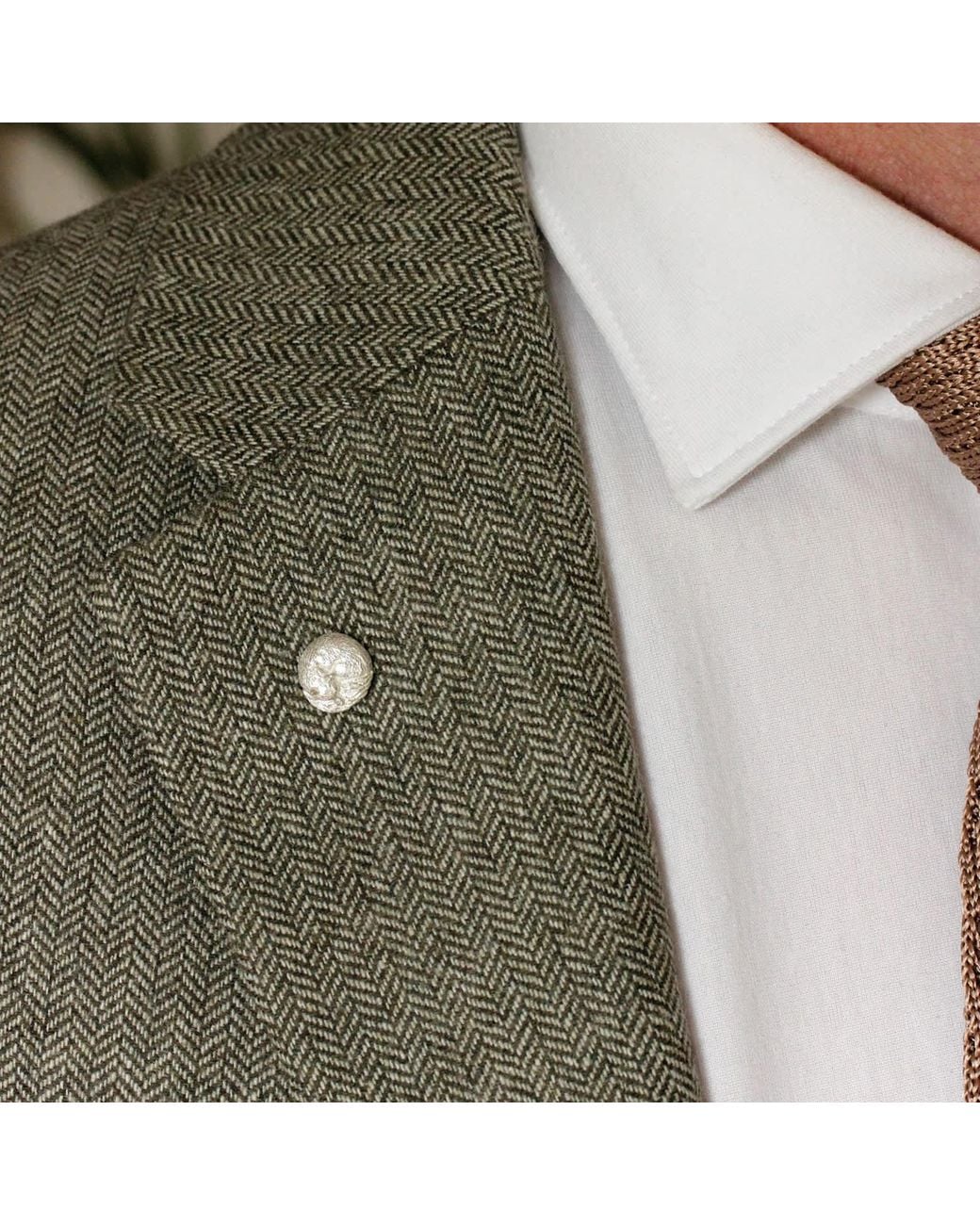 Lee Renee Metallic Fox Lapel Pin – Sleeping for men