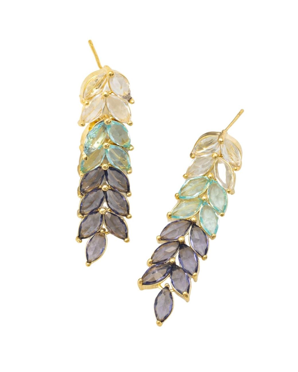 Starfish Project Metallic Eclipse Chandelier Earrings