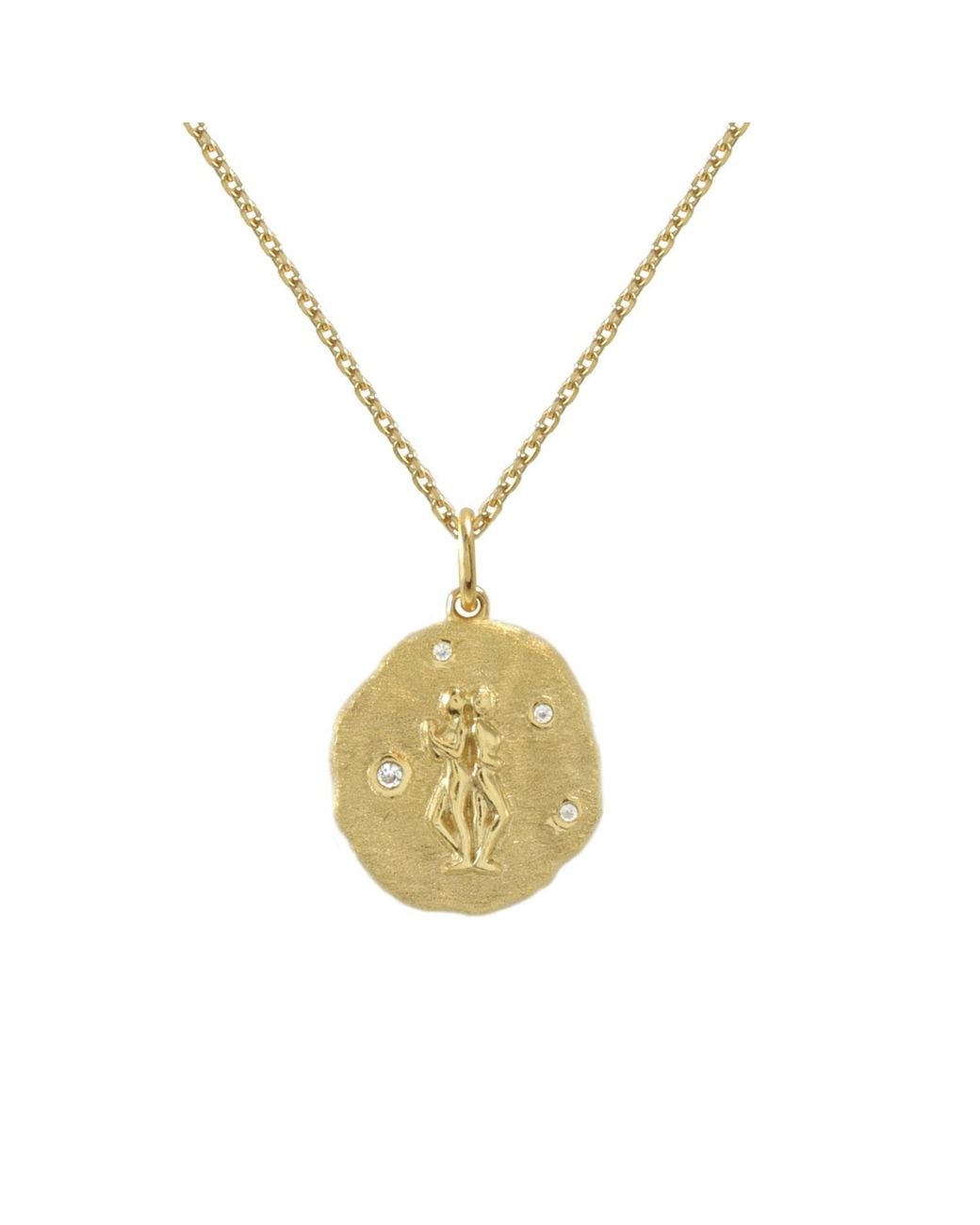 Hye Jane Jewelry Metallic Gemini Zodiac Necklace