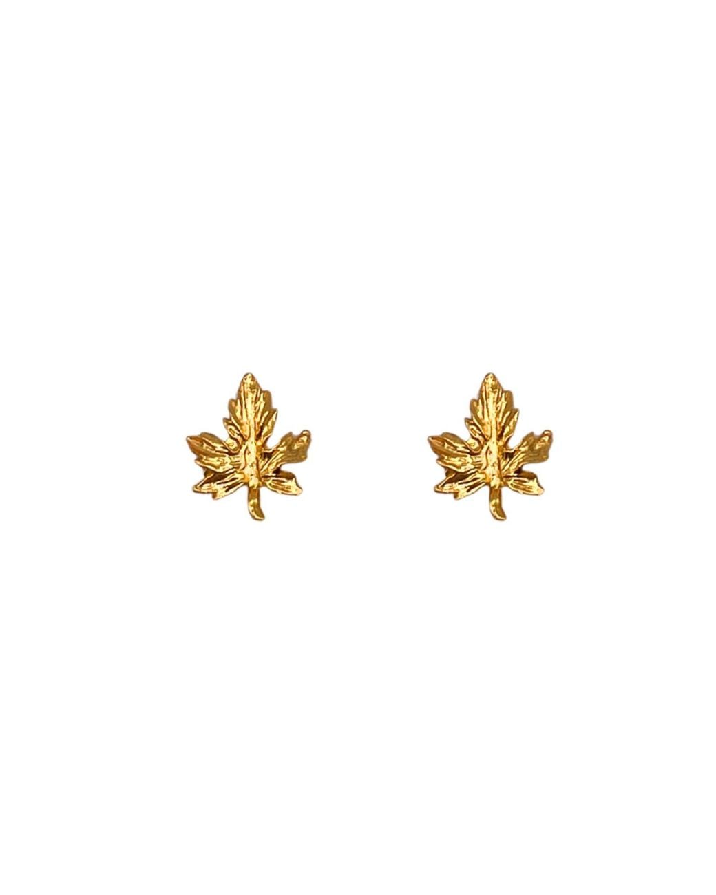Les Reines Metallic Petite Leaf