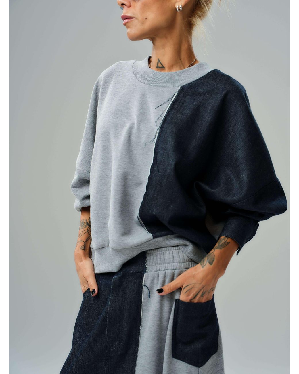 Clothes by Locker Room Blue Denim Co-Ord Set