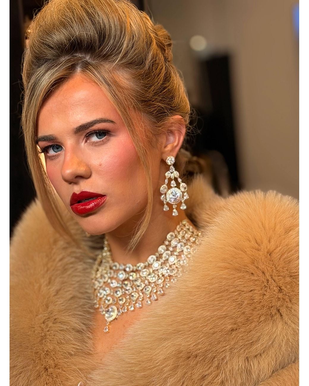 Stephanie Browne Australia Metallic Satine Earrings