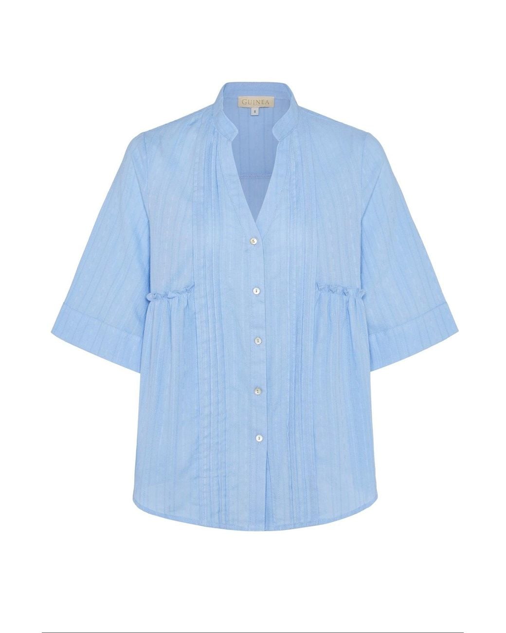 Guinea London Blue Cornflower Cotton Top