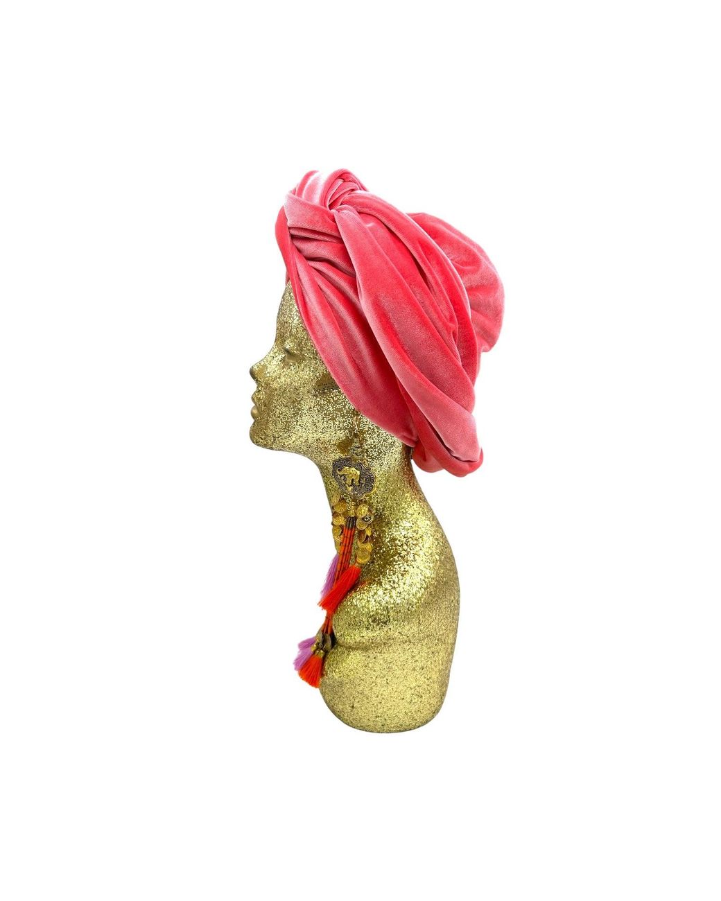 Julia Clancey Red Flaminguita Dream Turban