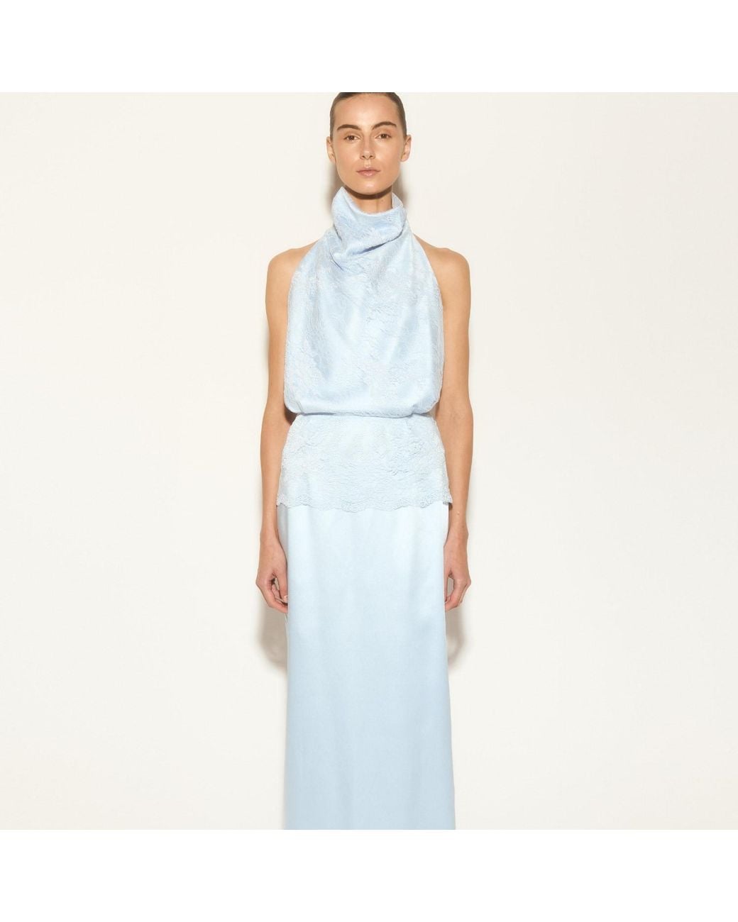 Herfetch Blue Midi Madame Dress-Baby