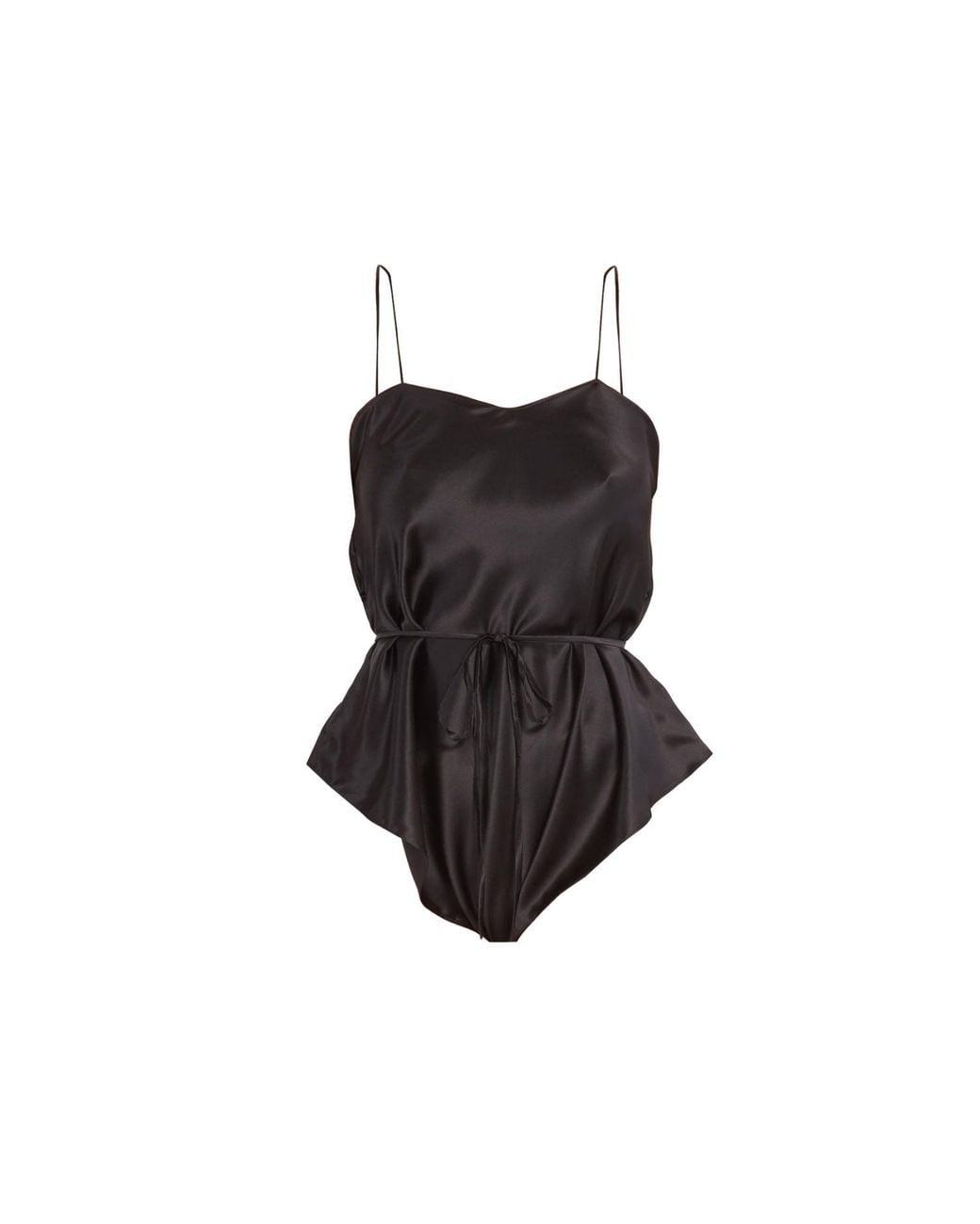 Maguy De Chadirac Black Classic Silk Teddy
