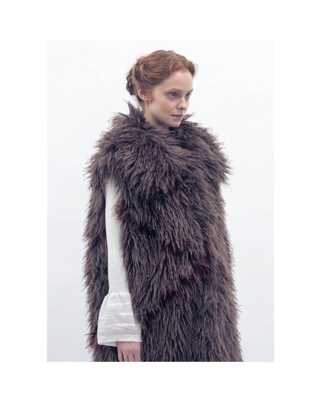 Jakke Brown Xena Gilet