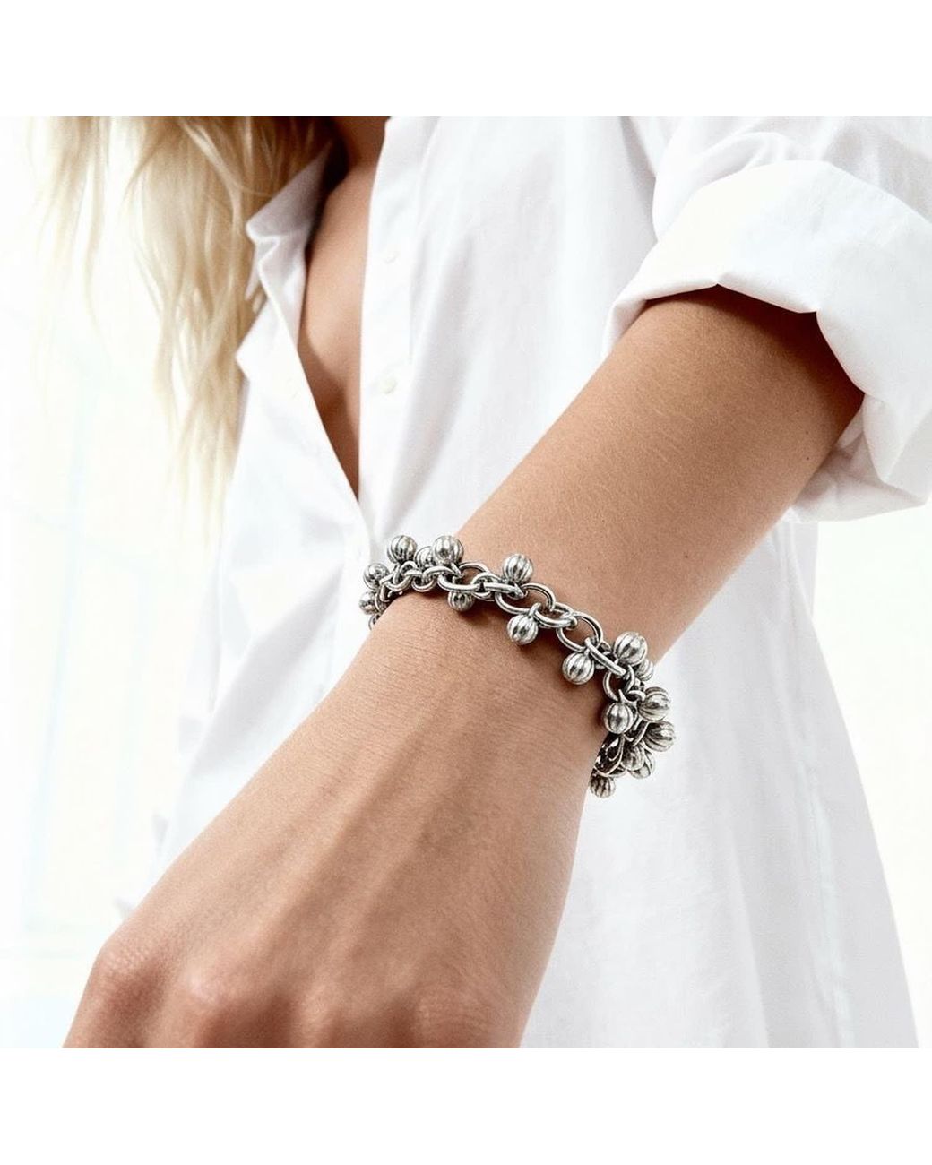 By Virgo Metallic Thalyn Bracelet