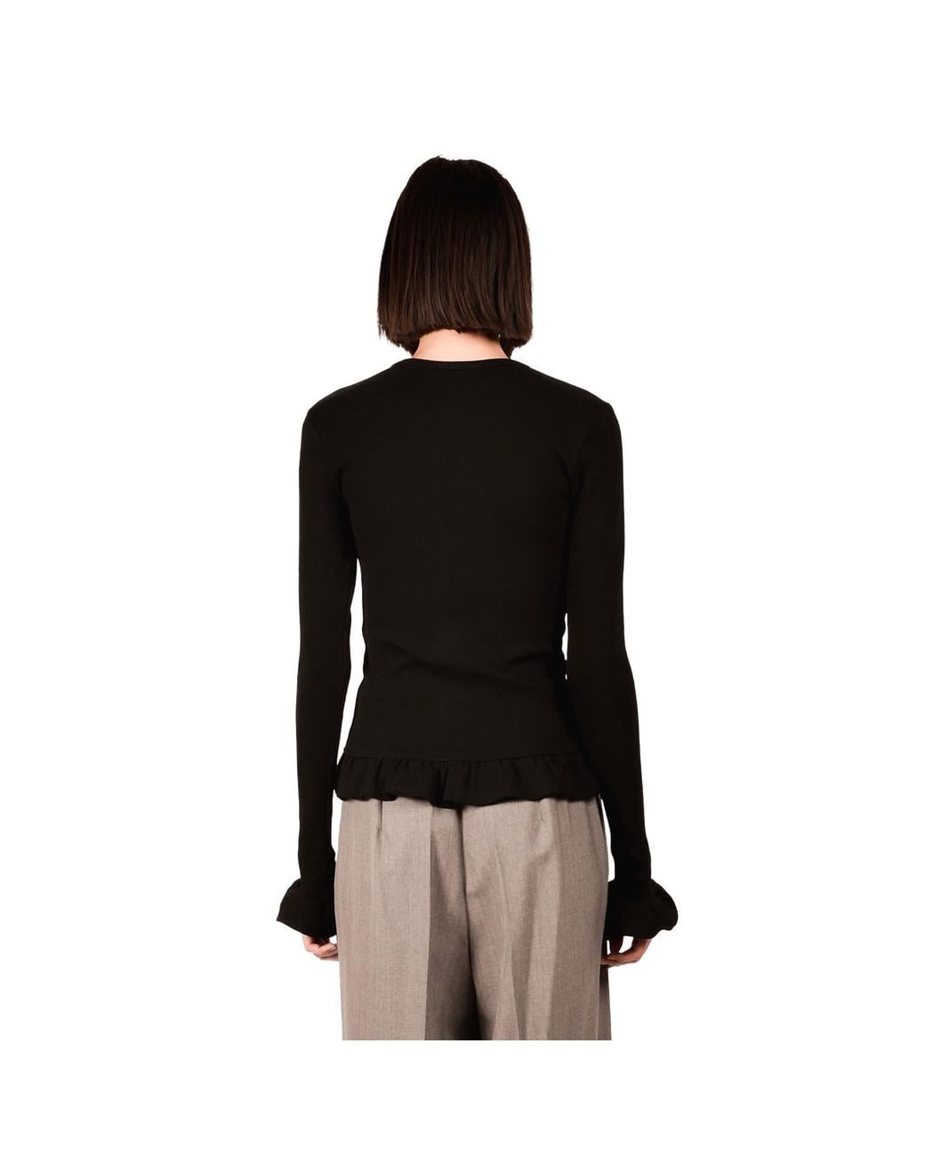Ioana Ciolacu Black Daffodil Blouse