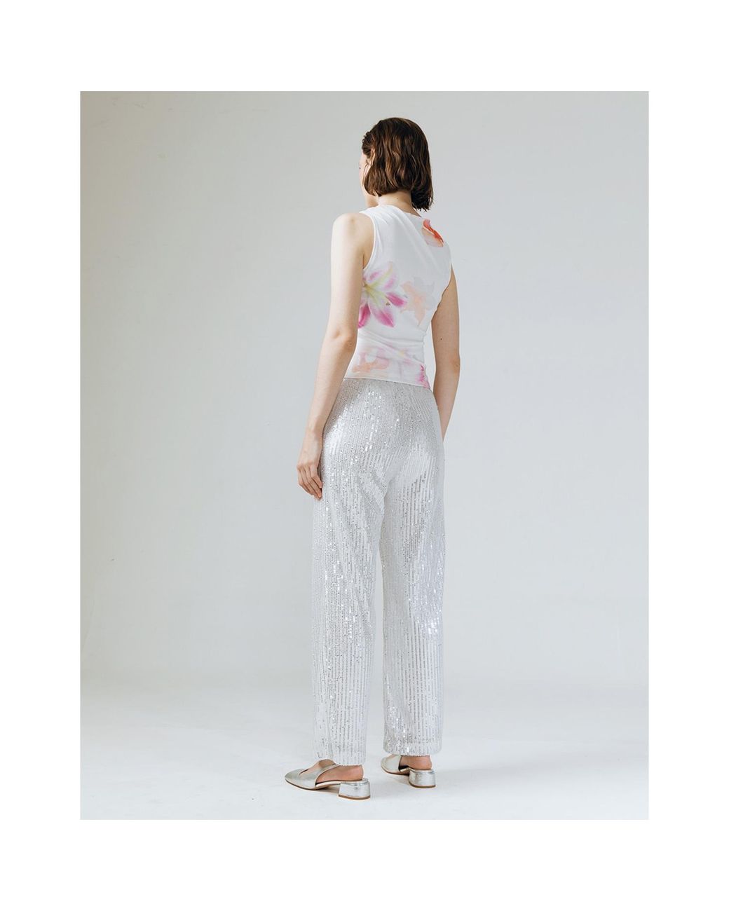 Ats the Label Gray Tyra Sequins Pants