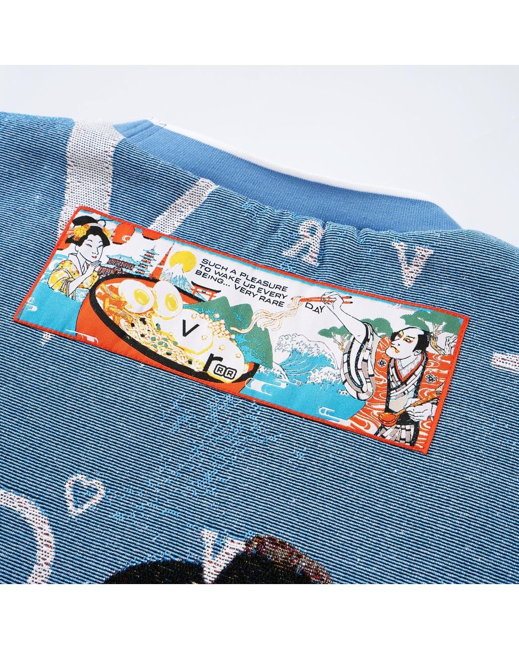 VERYRARE Blue Yokai Kabuki Crewneck for men