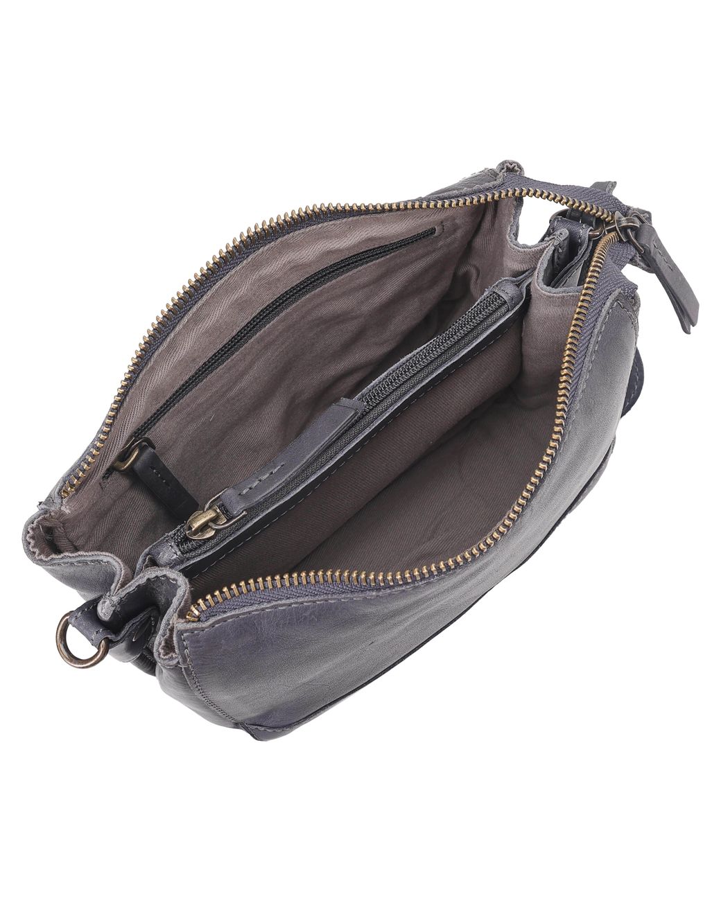Lloyd Baker Gray Flora Crossbody Bag