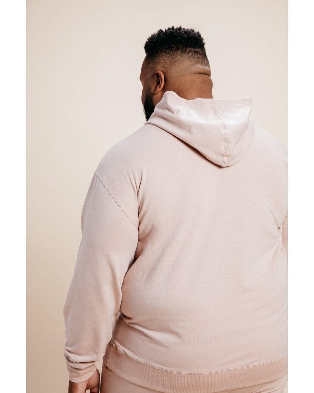 Ocio Leisurewear Pink Classic Softcore Hoodie for men