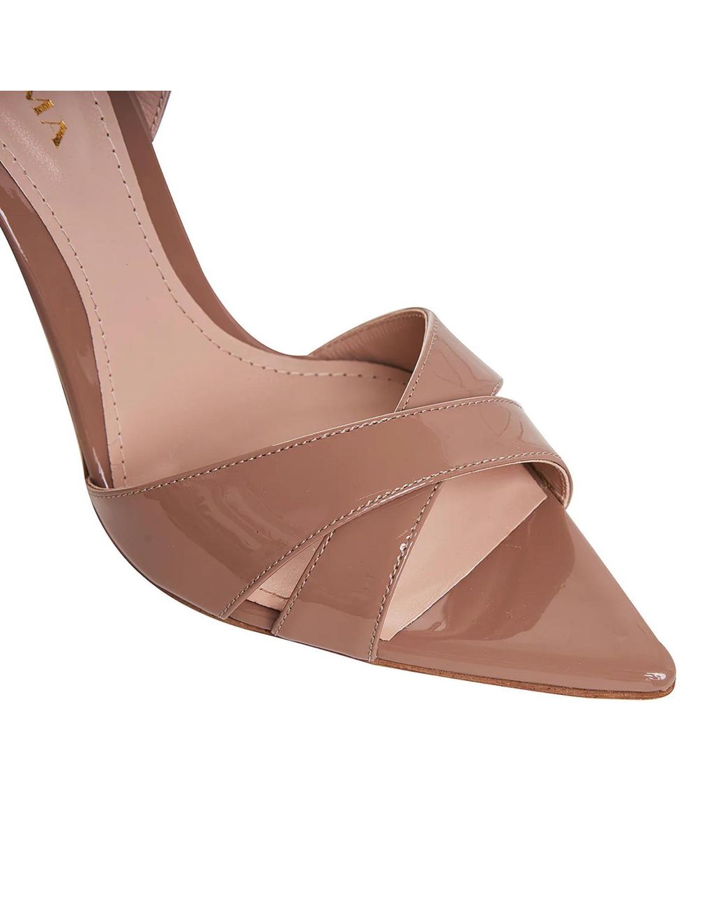 Ginissima Pink Neutrals Thea Leather Sandals, Nude