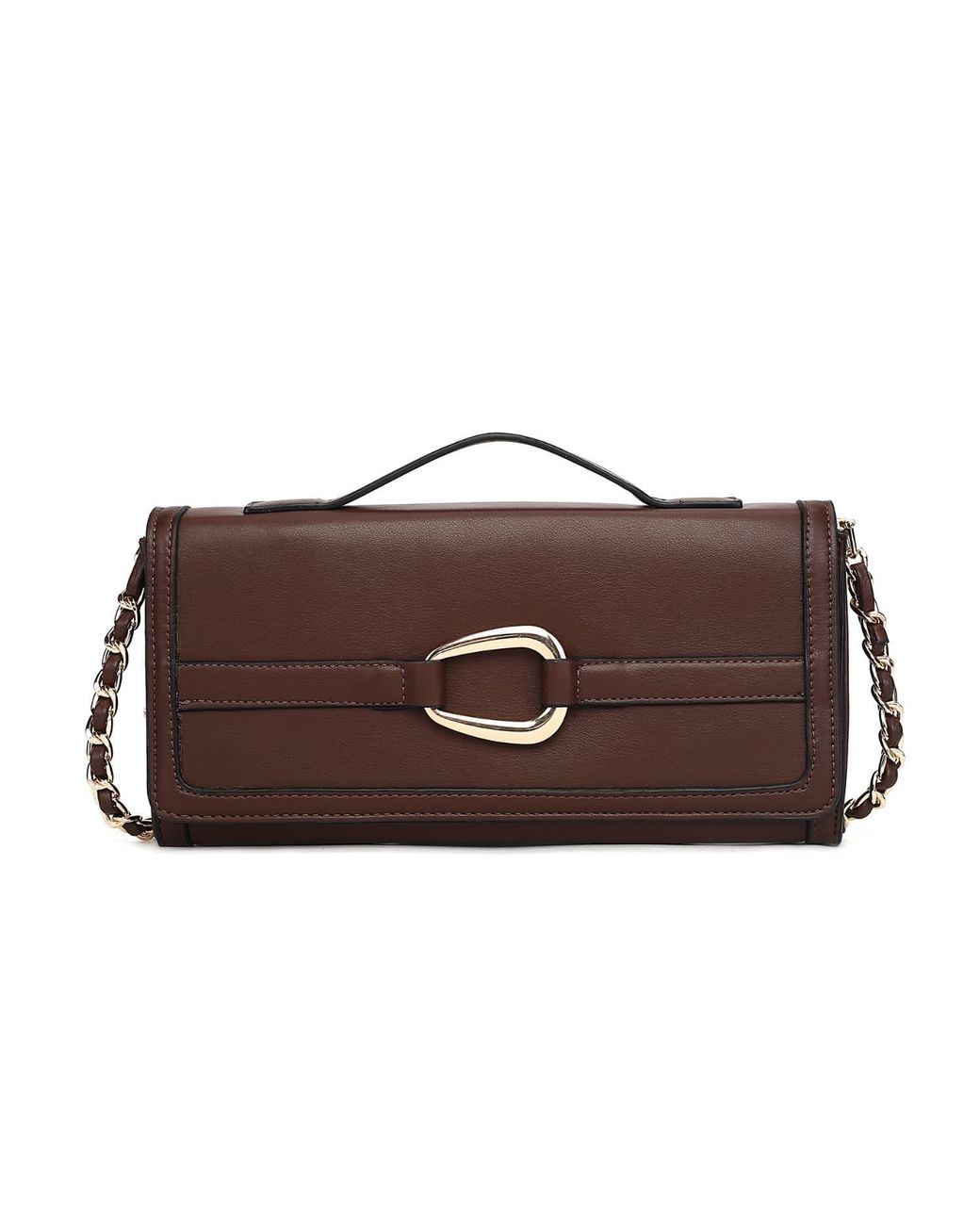 Mkf Collection - J'omor Brown Arlena Crossbody Bag