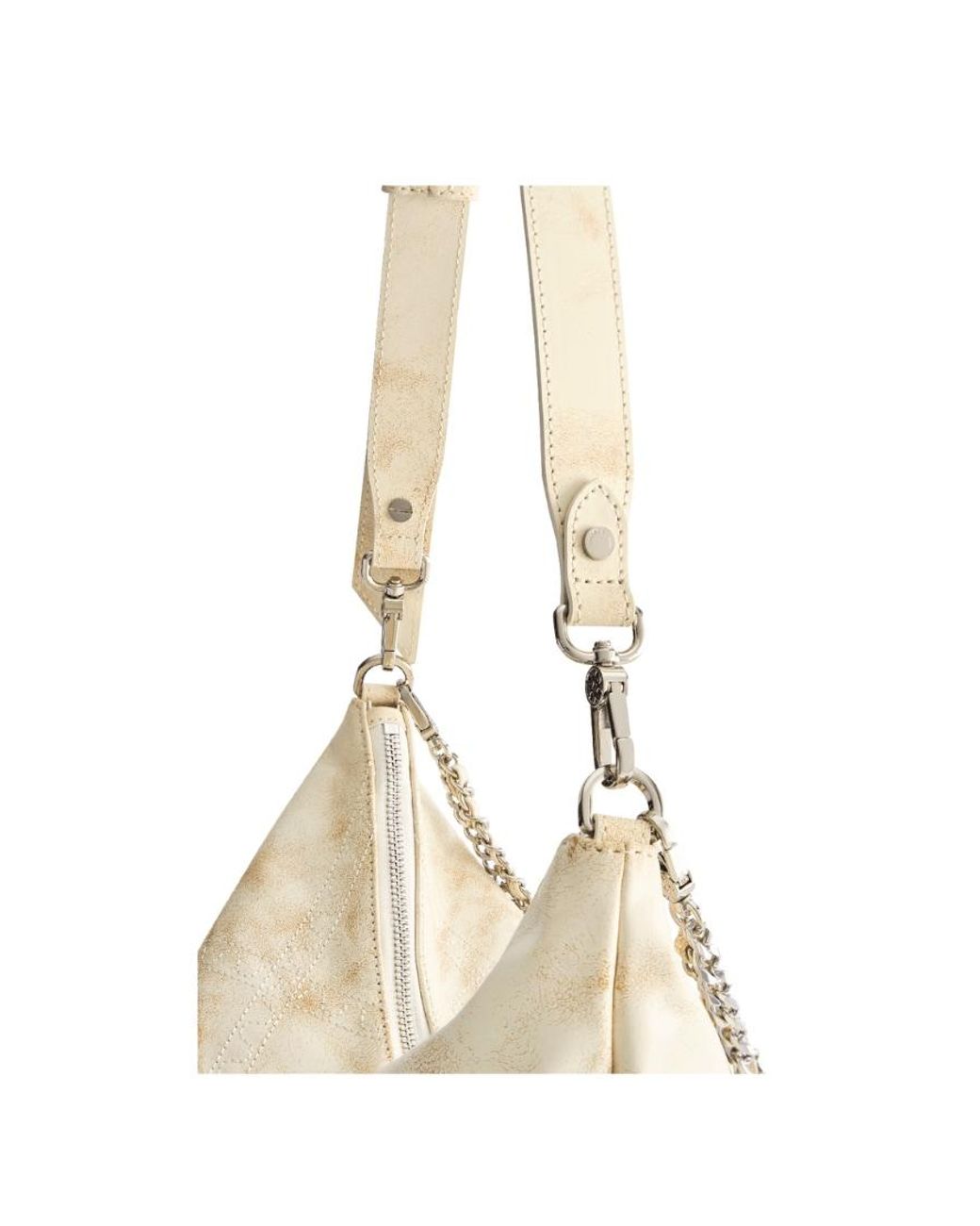Orange Cube White Metropolitan Crossbody Bag