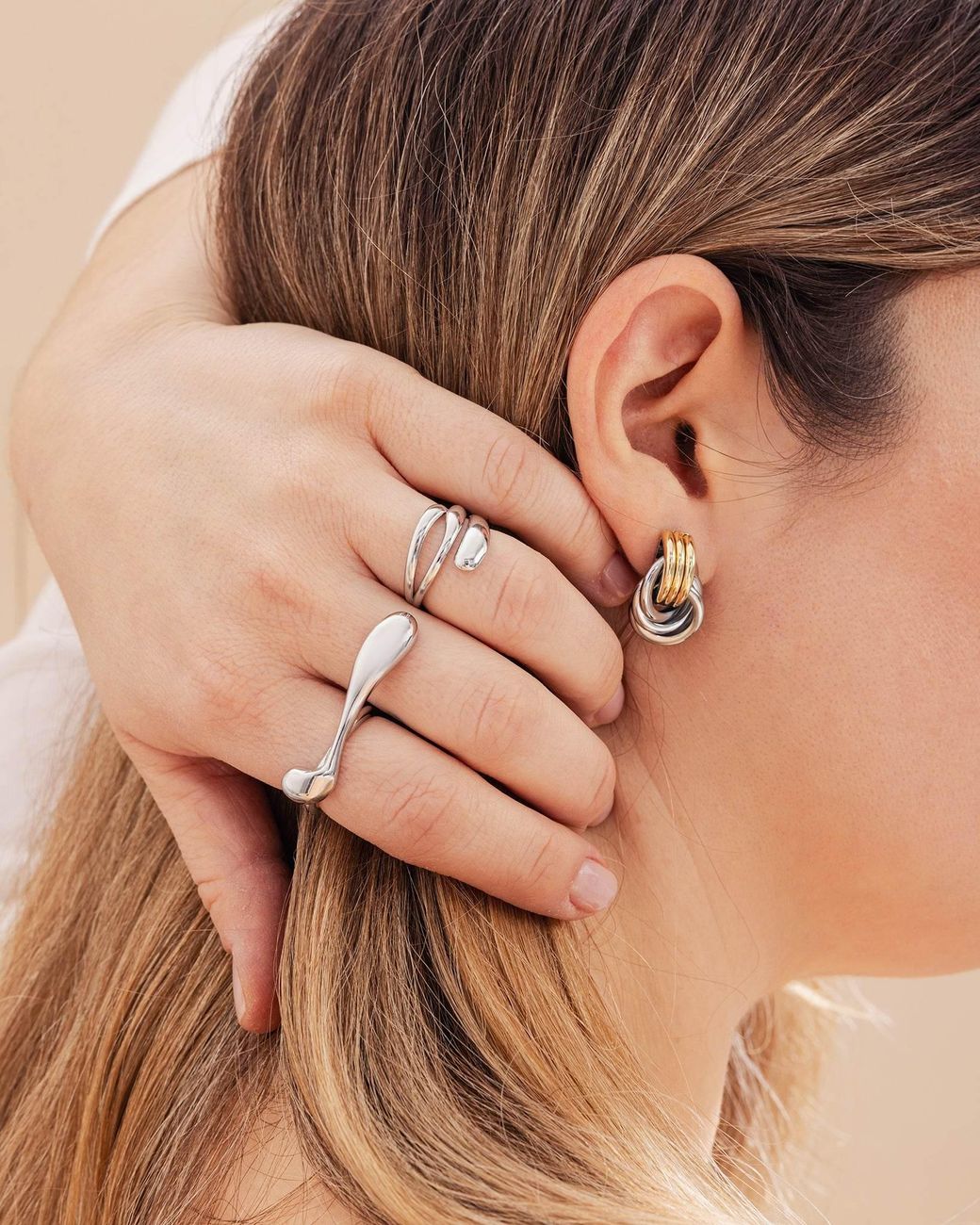 Kybele Studio White Becca Ring