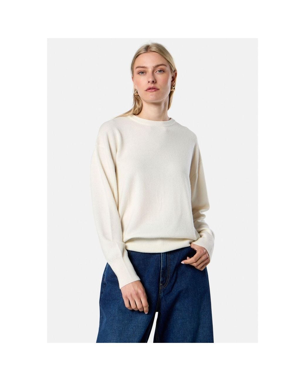 Helen Mcalinden White Neutrals Carly Winter Cashmere Sweater