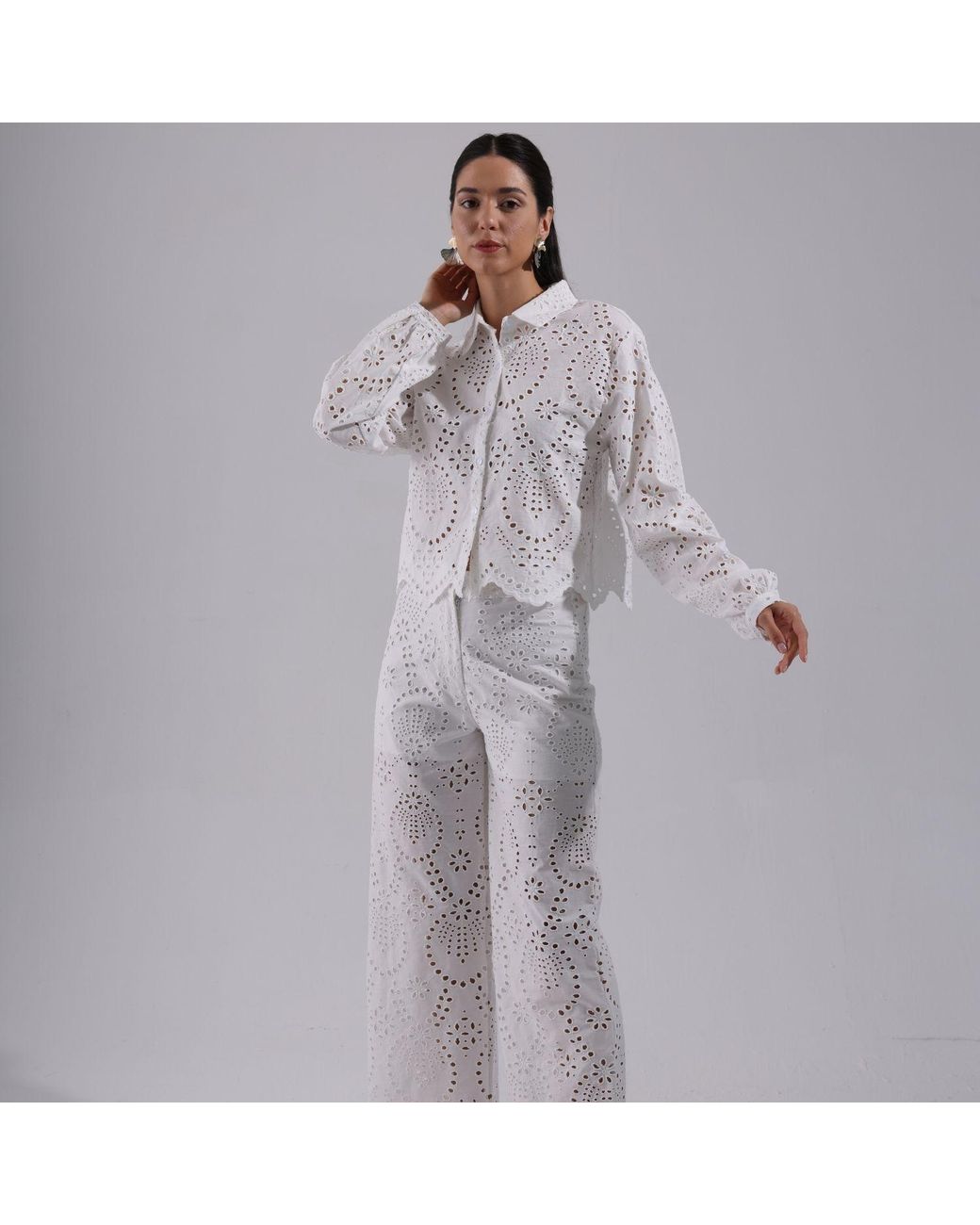 Thisisu Collection White Solstice Pant