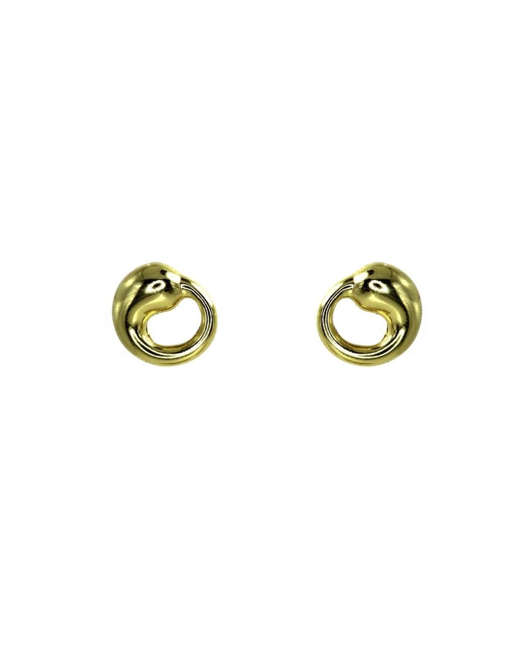 VicStoneNYC Fine Jewelry Metallic Timeless Gok-Ock Stud Solid Earrings