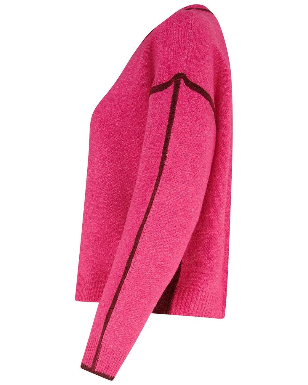Sugarhill Pink Rozalia Jumper Burgundy