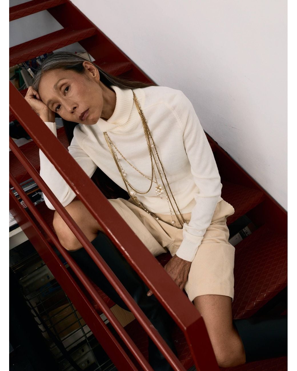 Sita Nevado White Grele Necklace