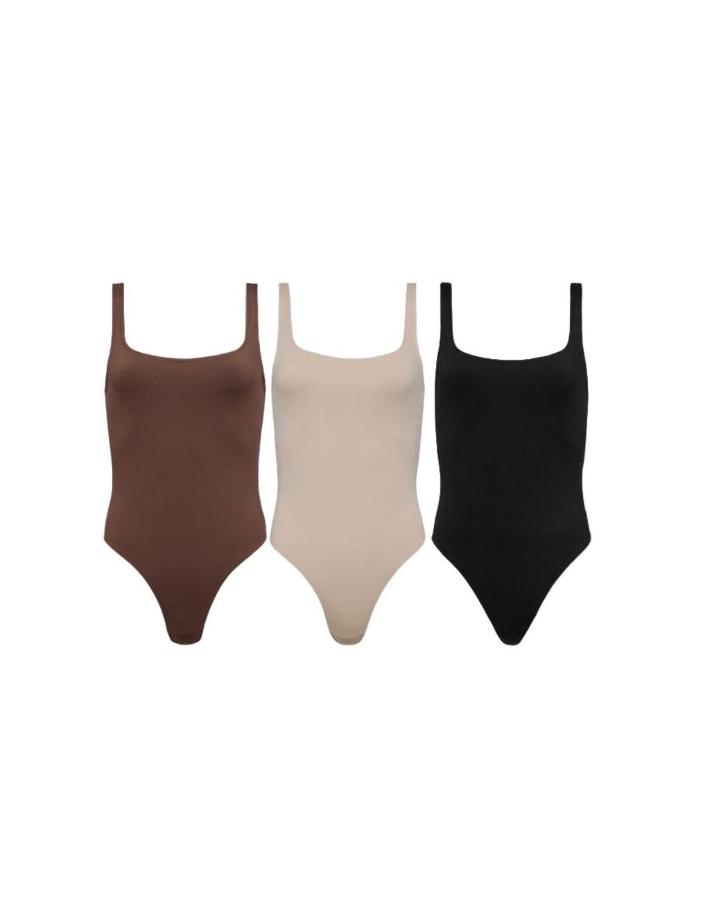 JIV ATHLETICS White Neutrals The Sculpt Bodysuit Bundle