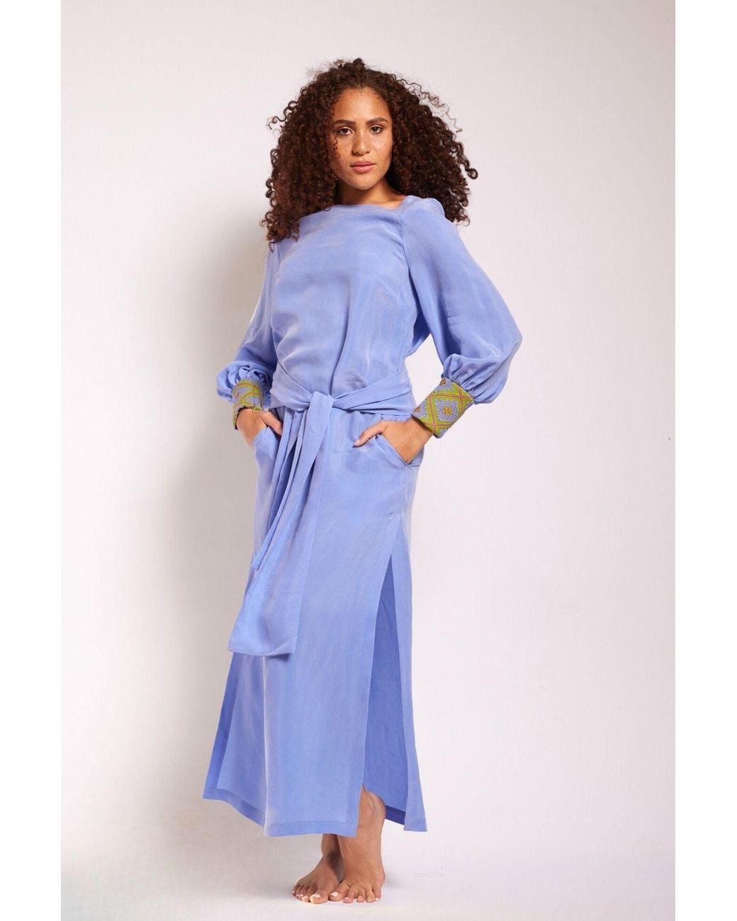Yomisma Purple Chiapas Kaftan