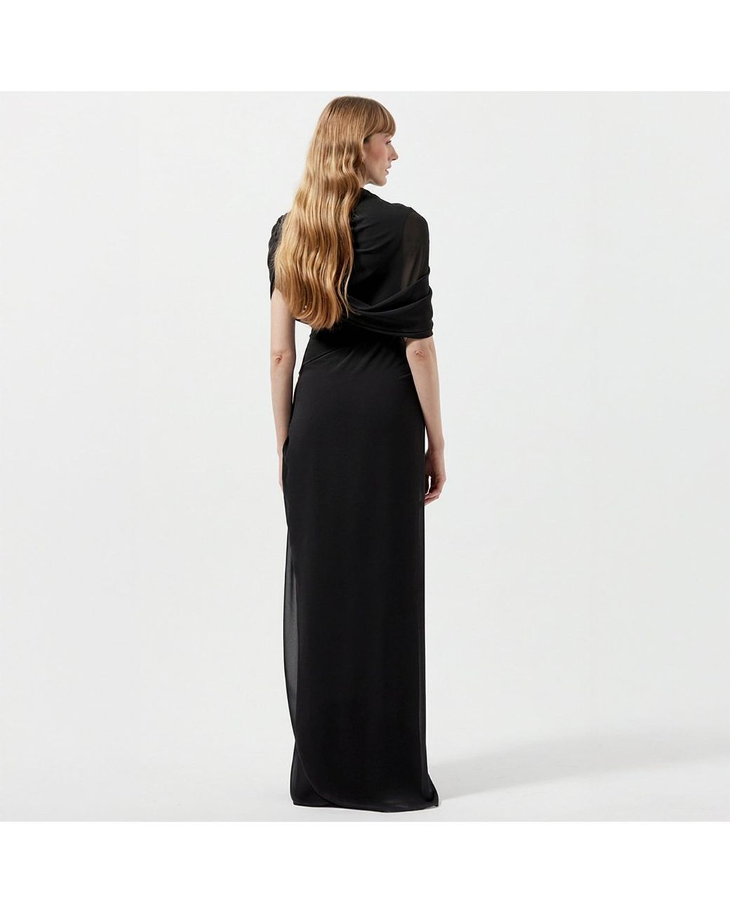 Herfetch Black Maxi Rouge Dress İN
