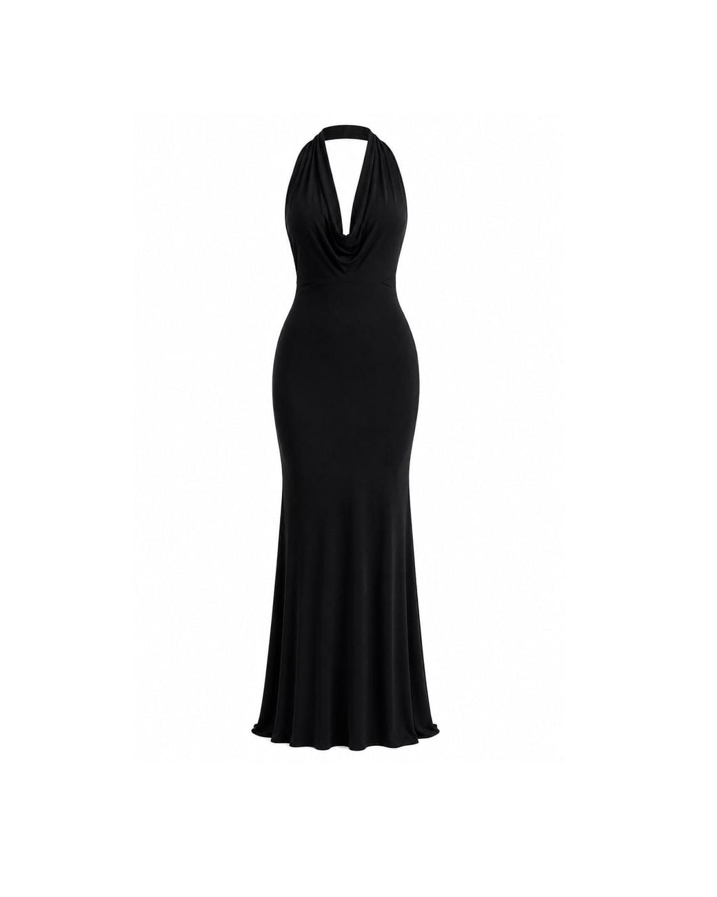 Maison De Gala Black Selene Noir Gown