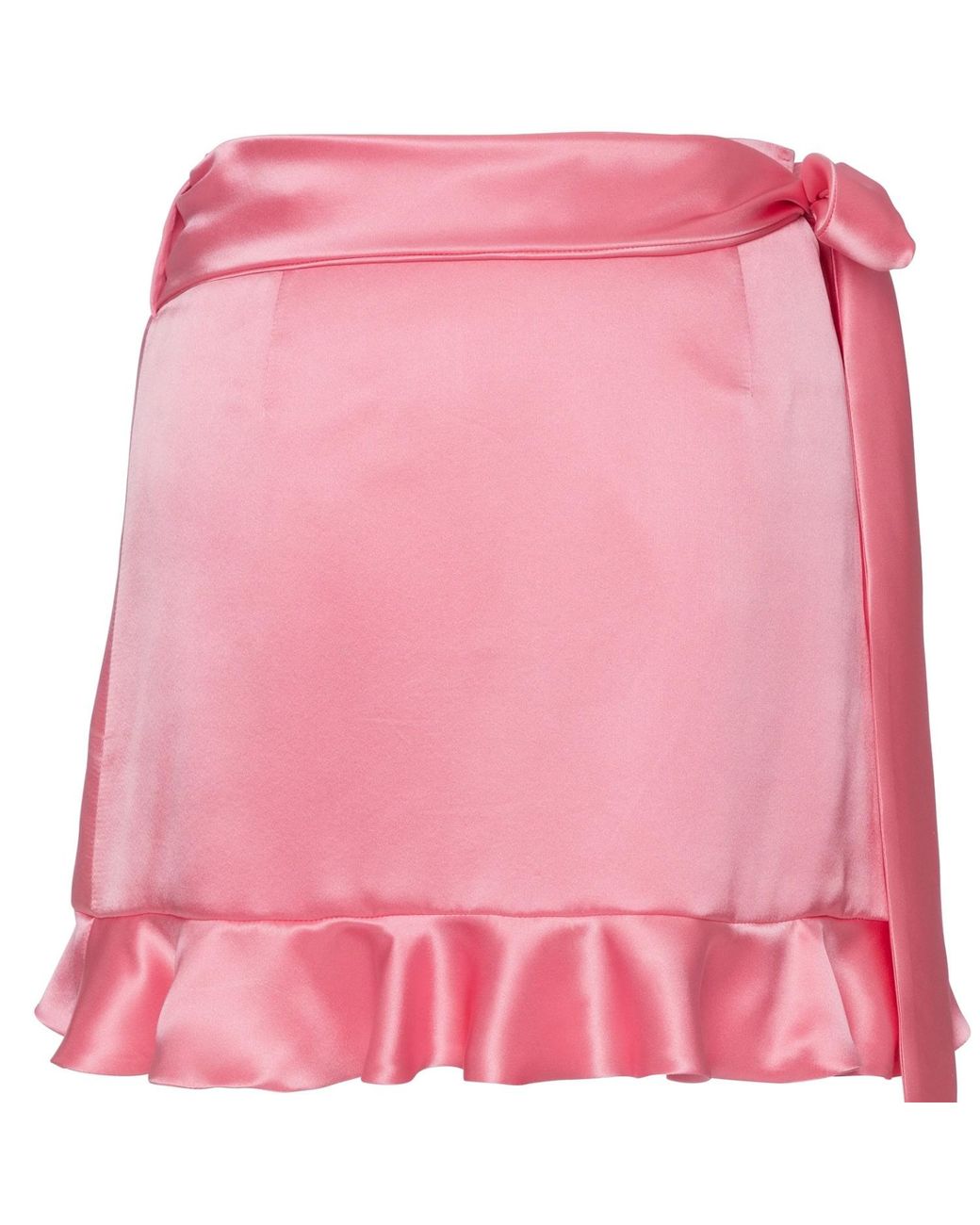 Anse Victorin Pink Lisa Silk Skirt